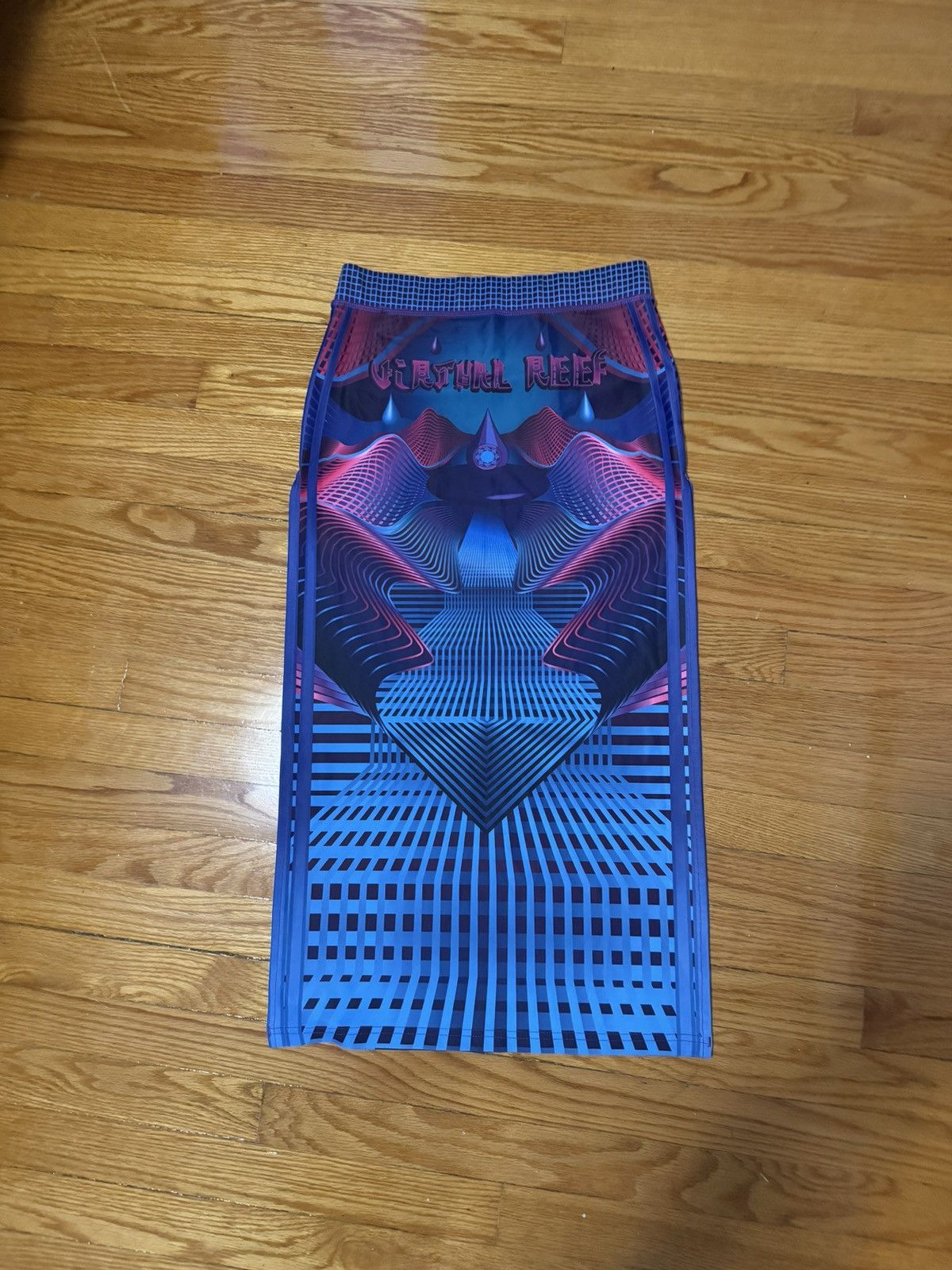 Other Nixi Killick Digital Drift Split Skirt Size 28" / US 6 / IT 42 - 3 Thumbnail