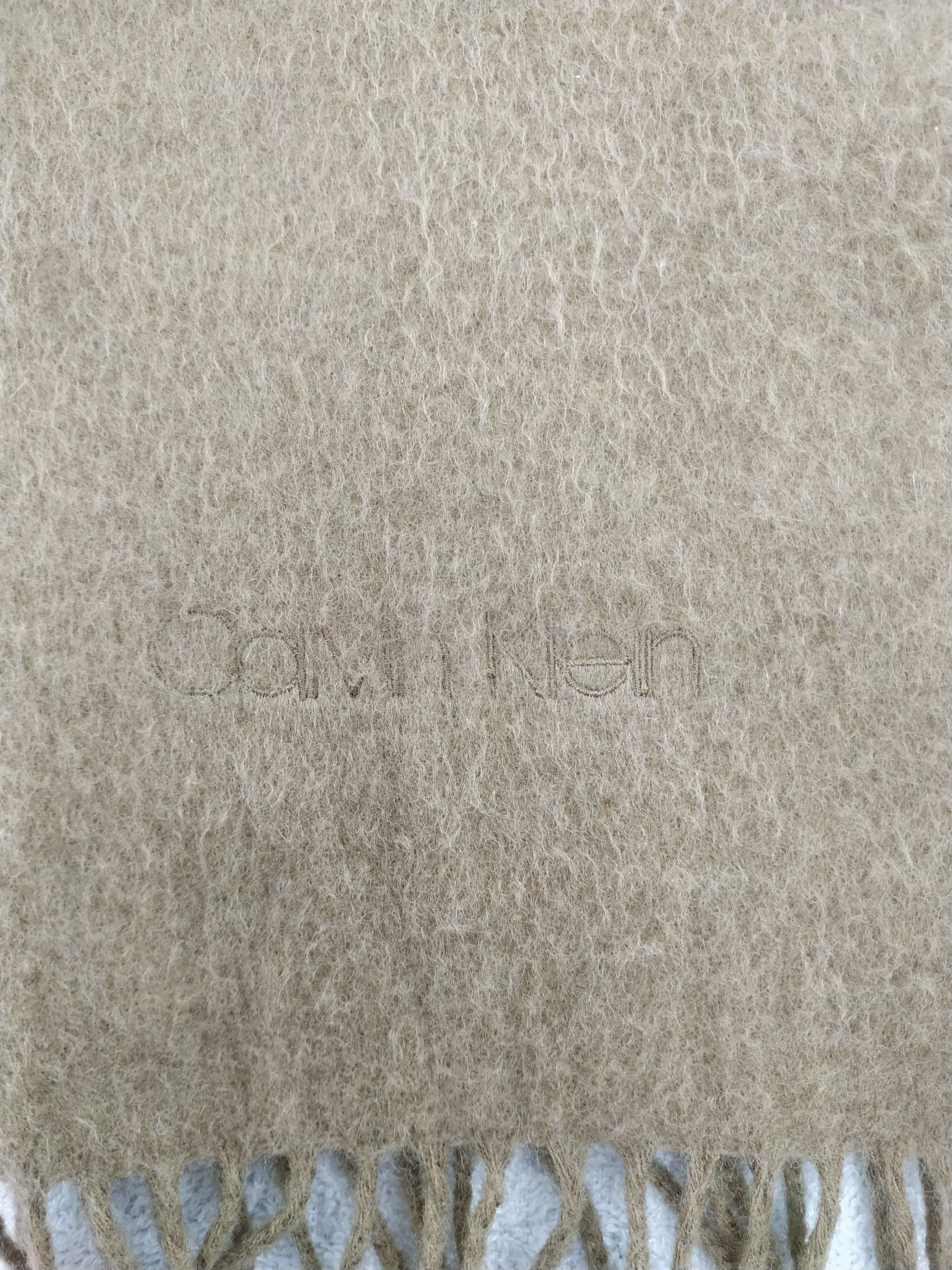 Calvin Klein × Vintage Calvin Klein Scarf / Muffler / Neckwear - WW871 Size ONE SIZE - 4 Thumbnail