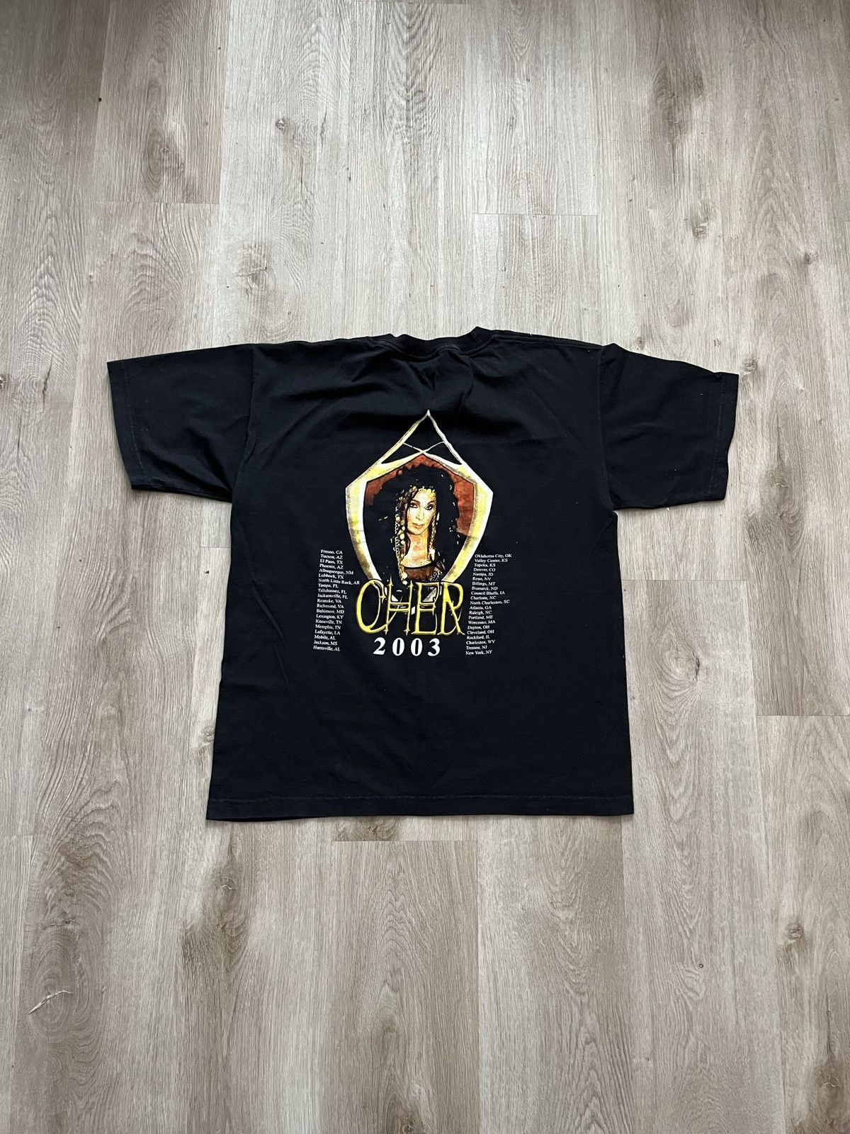 Vintage Vintage 2002 Cher Tour Tee Size US M / EU 48-50 / 2 - 6 Thumbnail