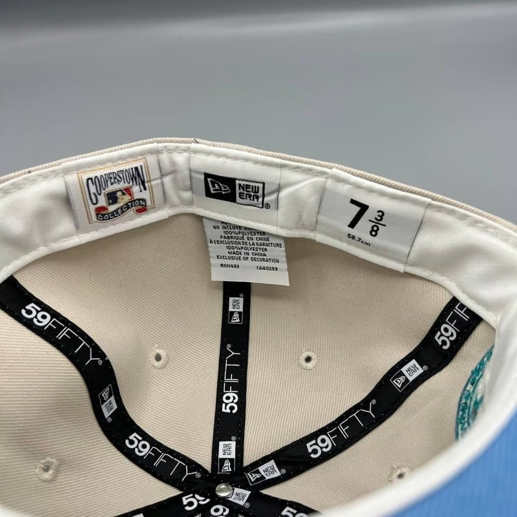 New Era Seattle Mariners Hat Men 7 3/8 59Fifty New Era Fitted Cap Size ONE SIZE - 4 Thumbnail