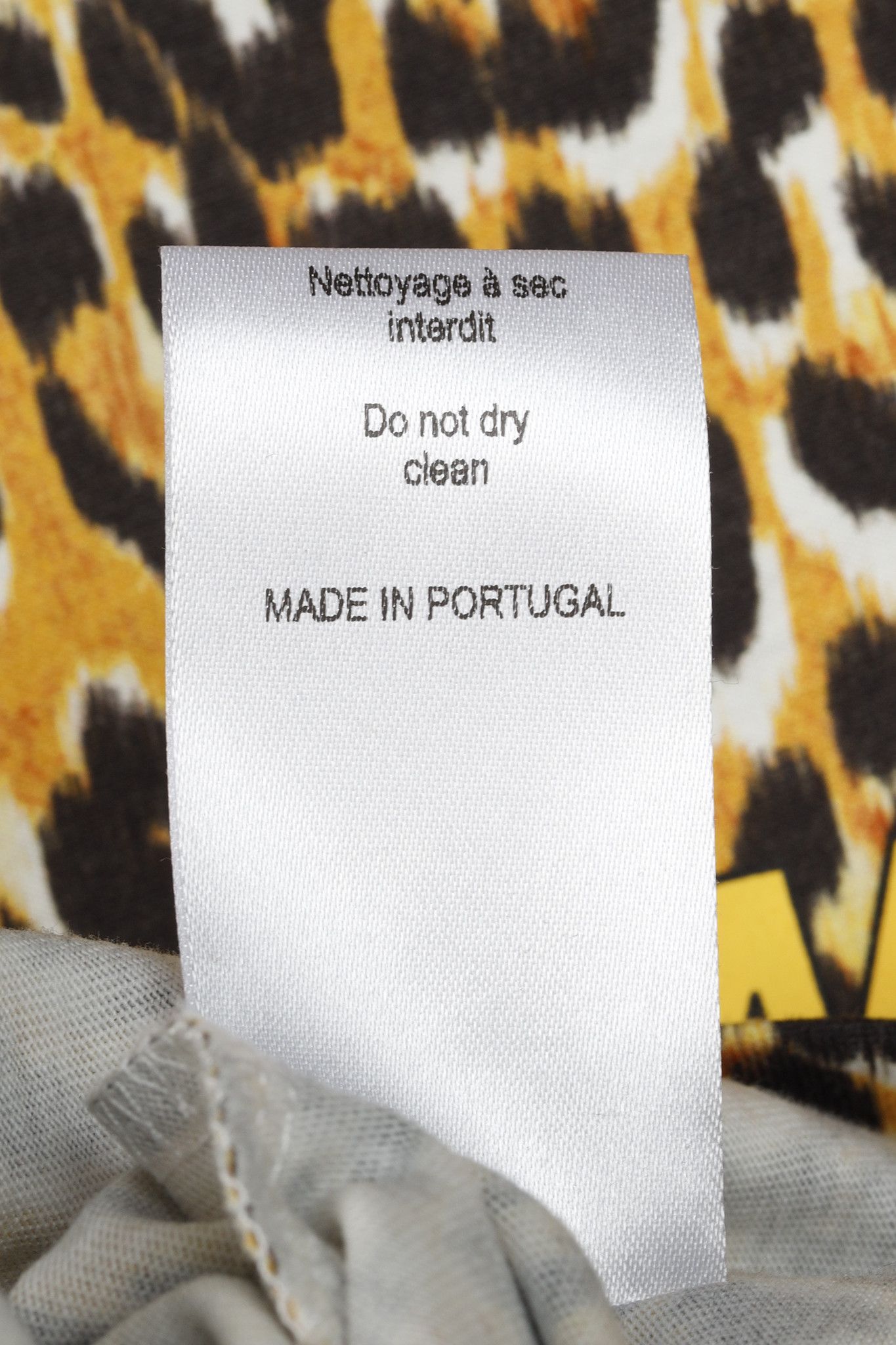 Paco Rabanne Paco Rabanne AW/22 Leopard-Print Cotton "Meooow" T-Shirt Size L / US 10 / IT 46 - 8 Thumbnail