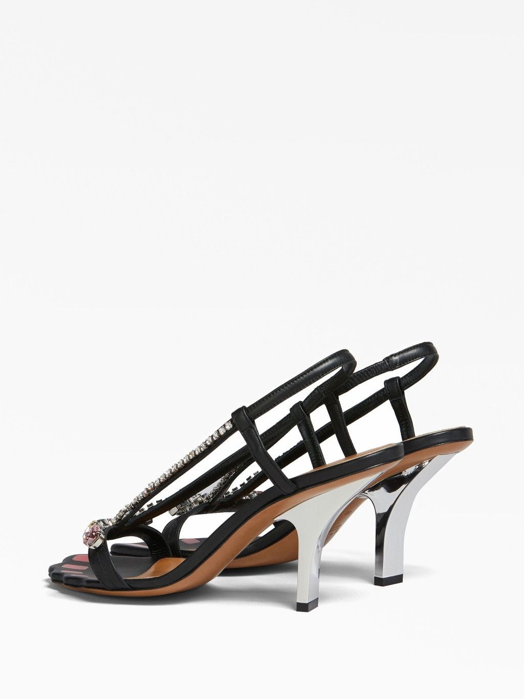 Marni o1w1db10125 Leather Sandals in Multicolor Size US 10 / IT 40 - 3 Thumbnail
