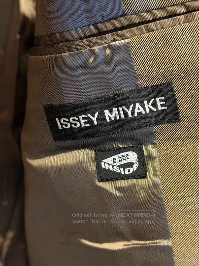 Issey Miyake Issey Miyake Brown Suit Jacket Size L / US 10 / IT 46 - 7 Thumbnail