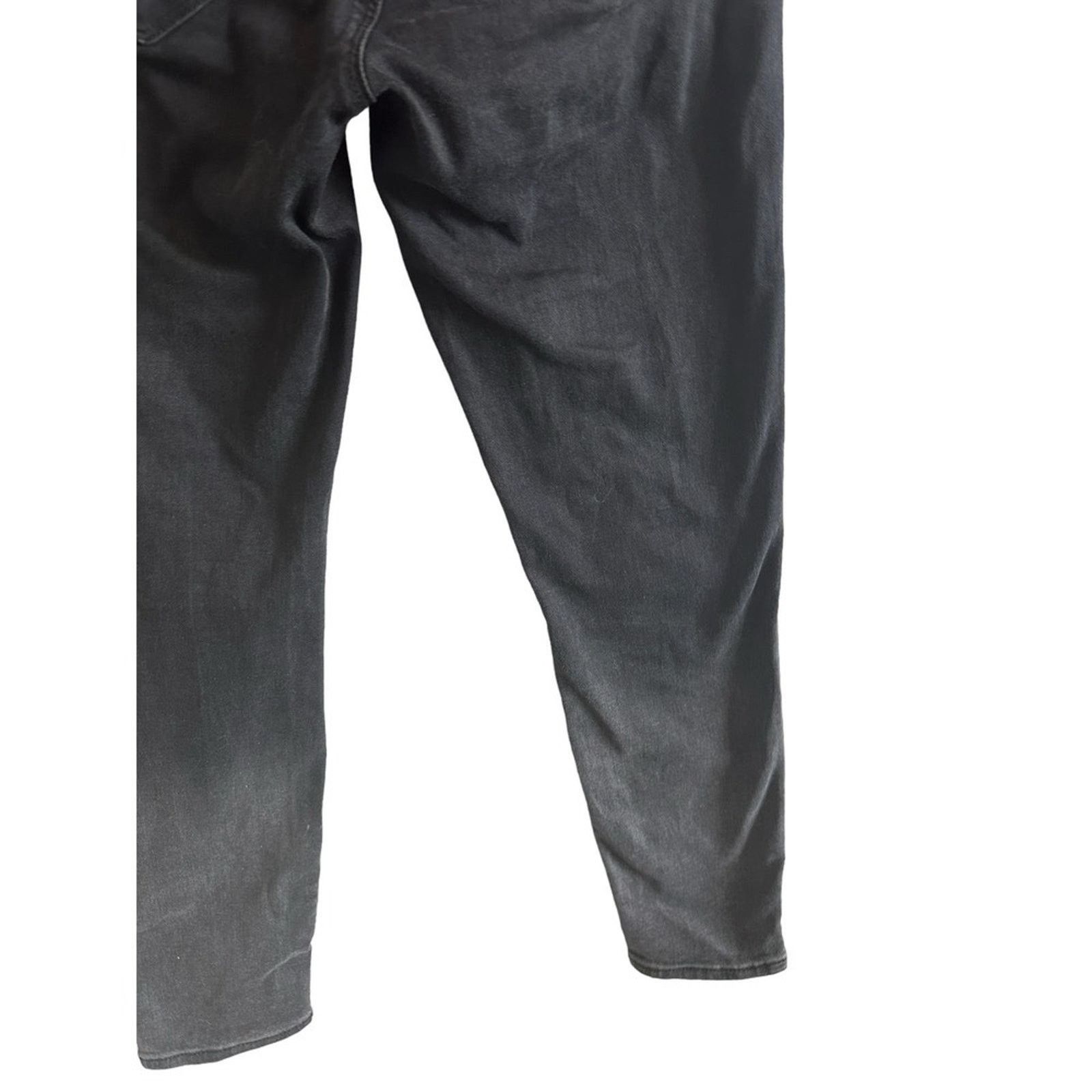 Mavi MAVI Adriana Ankle' Mid-Rise Super Skinny Black Jeans - 28 Size 28" / US 6 / IT 42 - 8 Thumbnail