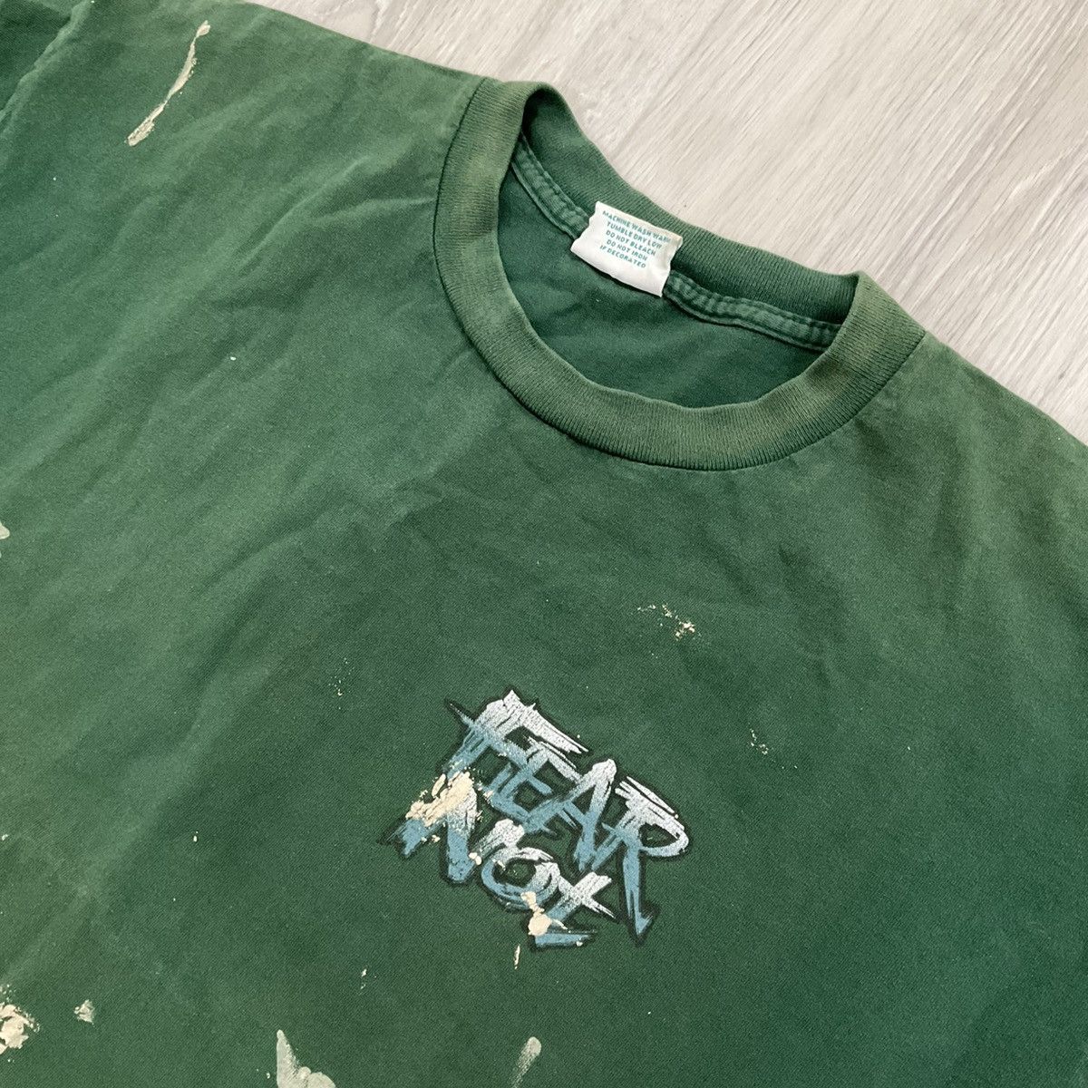 Vintage Vintage No Fear Jesus T-shirt Size US XL / EU 56 / 4 - 6 Thumbnail