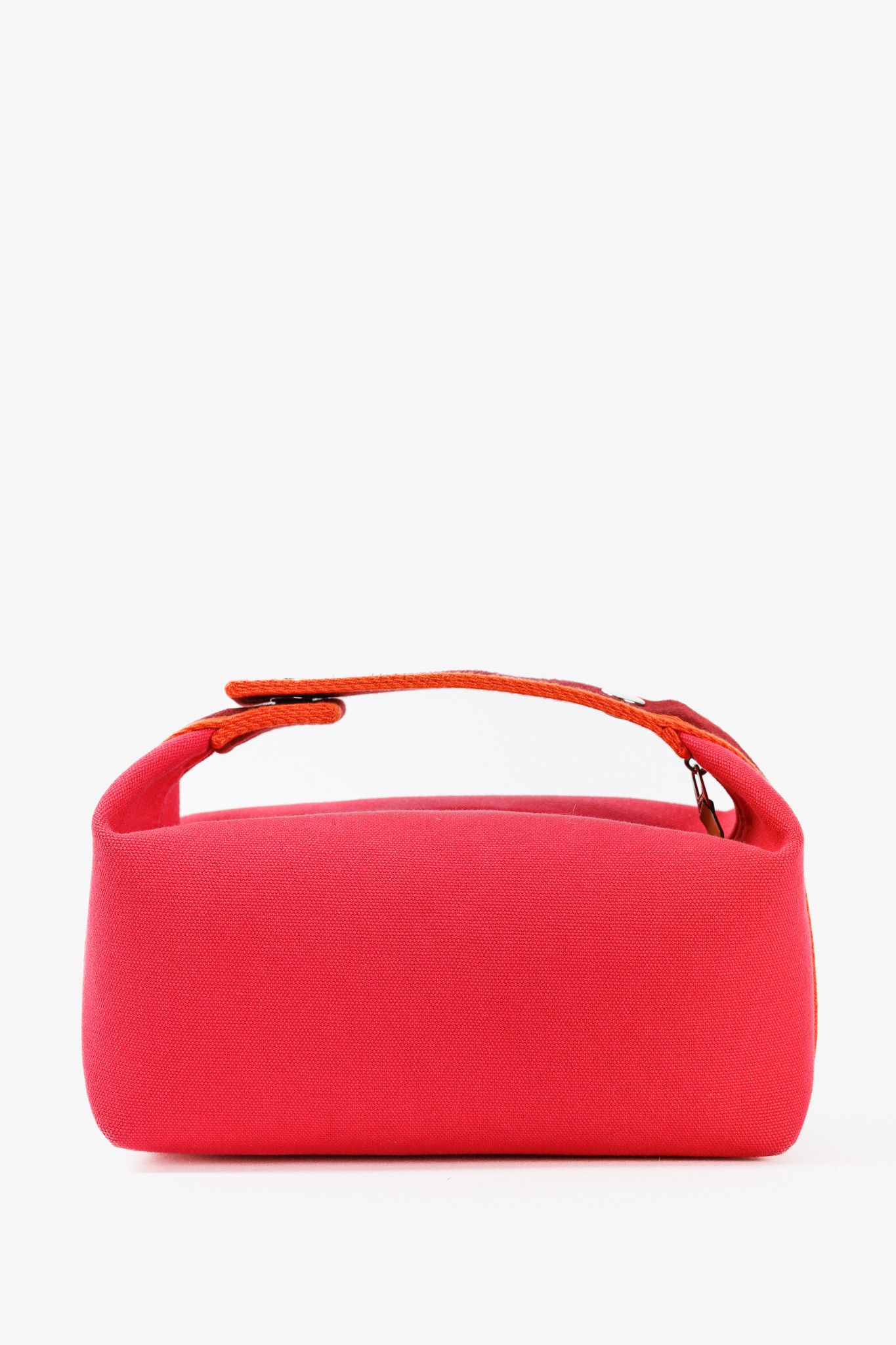Hermes Hermes Bride-a-Brac Small Model Hibiscus Canvas Case Size ONE SIZE - 4 Thumbnail