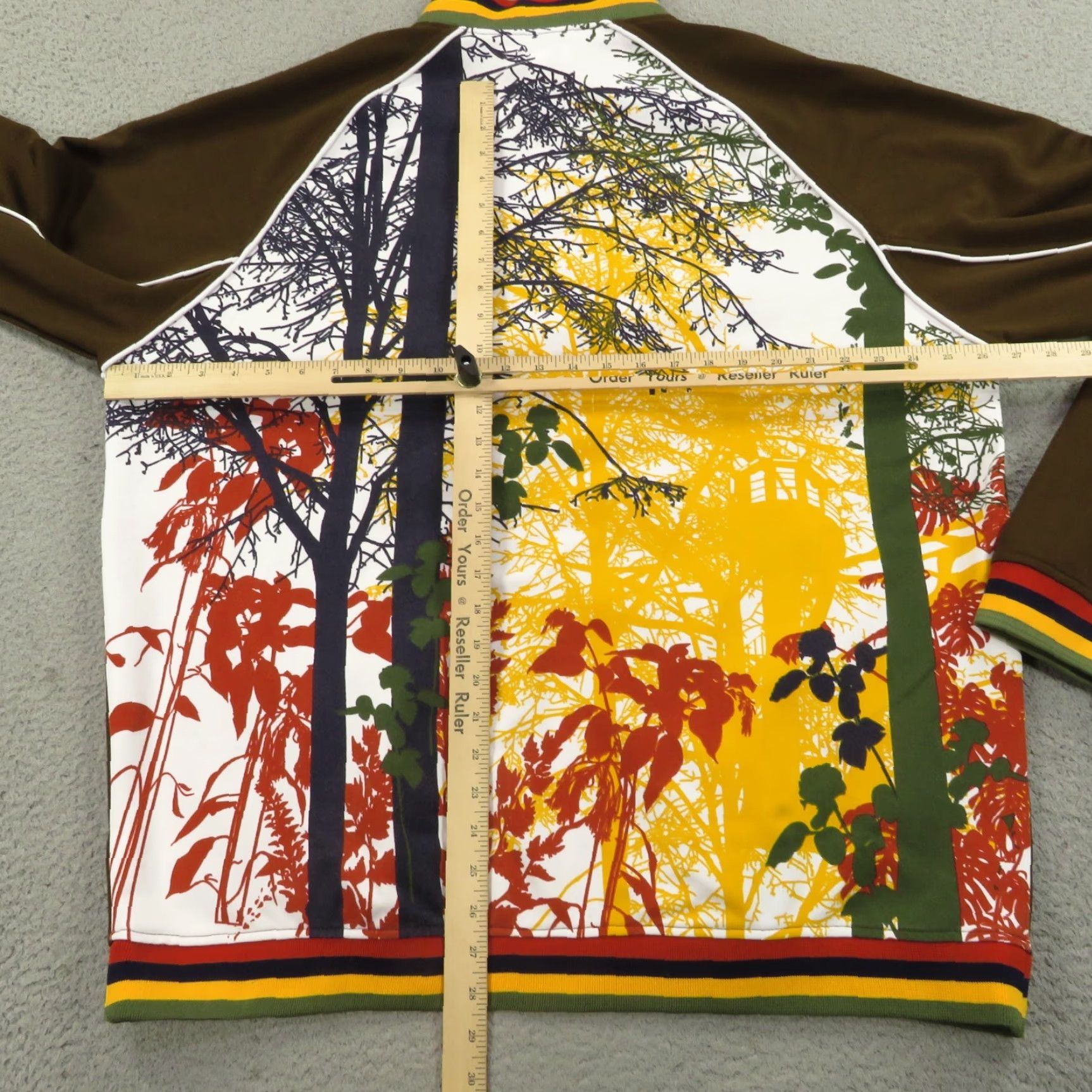 Vintage LRG Bomber Jacket XXXL Men Y2K Full Art Back Graphic Vintage 90s Hip Hop Sports Animals Zipper Pockets All Seasons Fall Spring Summer Winter Size US XXL / EU 58 / 5 - 7 Thumbnail