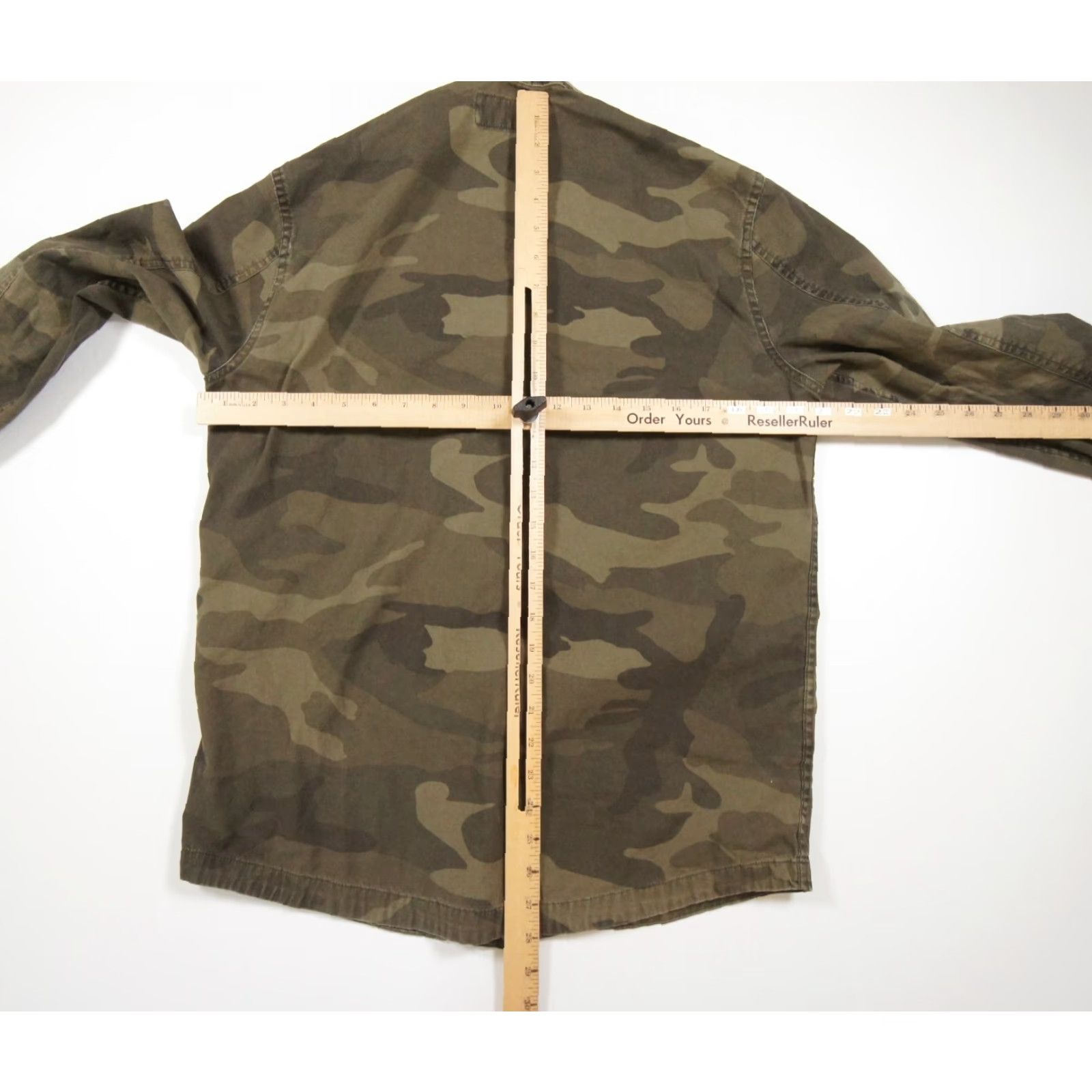 Abercrombie & Fitch Abercrombie & Fitch Shirt Mens Small Green Camouflage Button Down Military Army Size US S / EU 44-46 / 1 - 7 Thumbnail