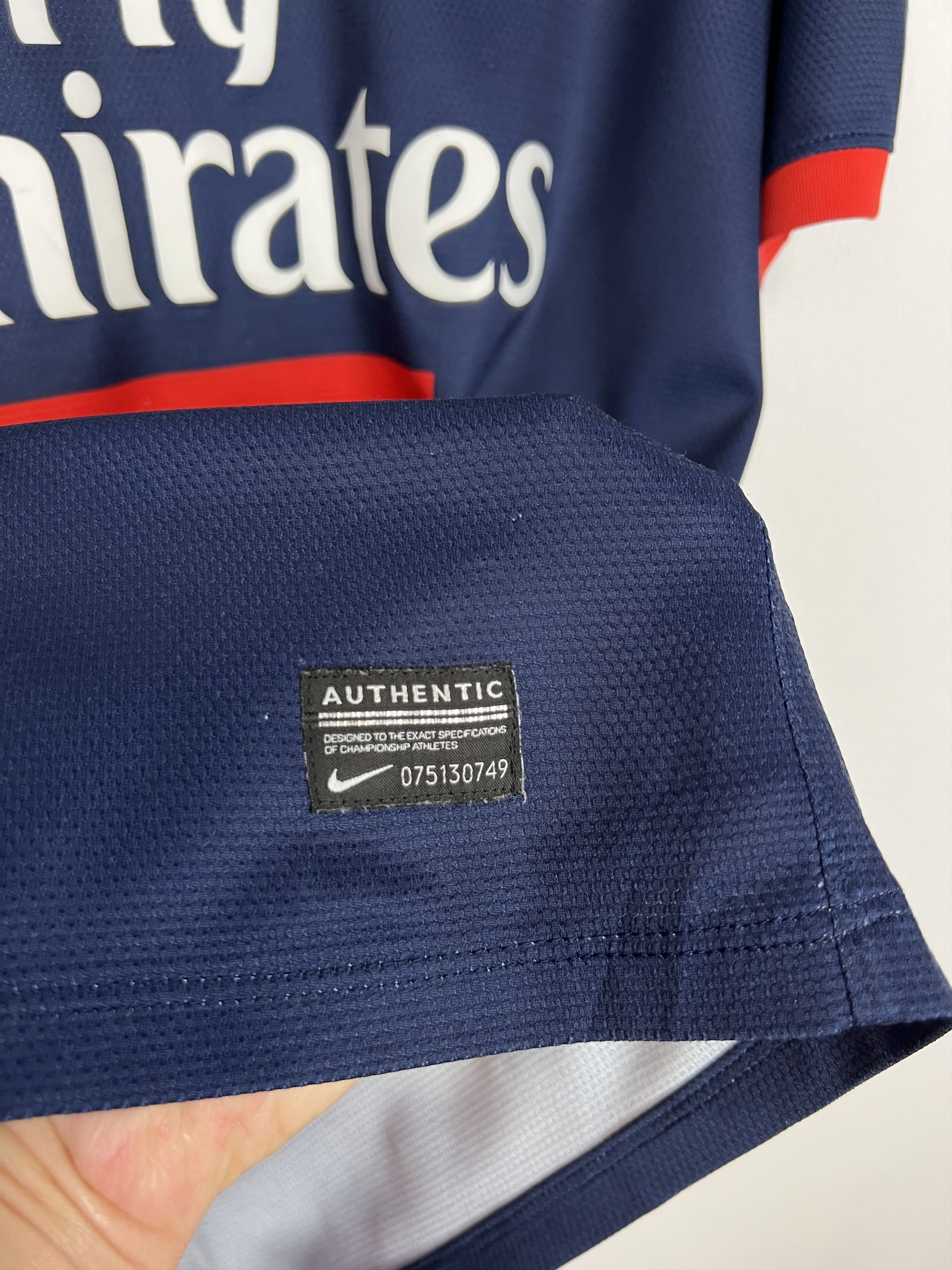 Nike Paris Saint-Germain Home football shirt 2013 Soccer Nike Size US XL / EU 56 / 4 - 5 Thumbnail