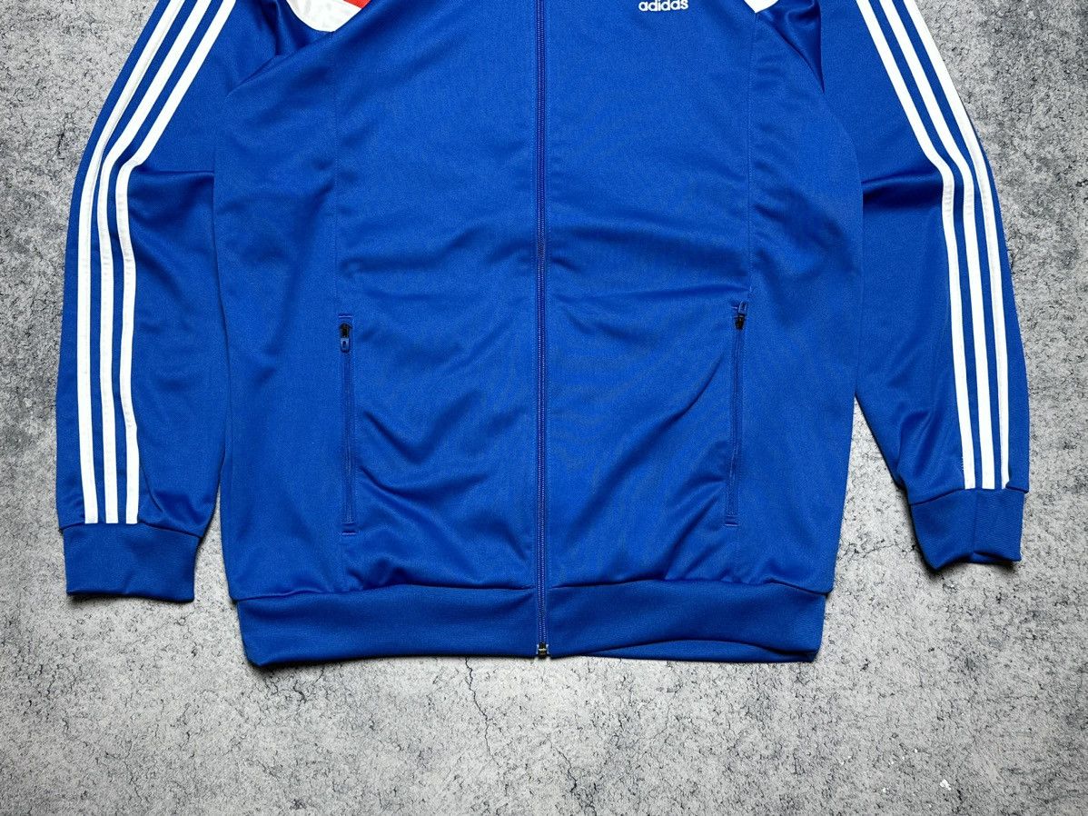 Adidas Adidas Blue Zip Track Jacket Size US L / EU 52-54 / 3 - 3 Thumbnail