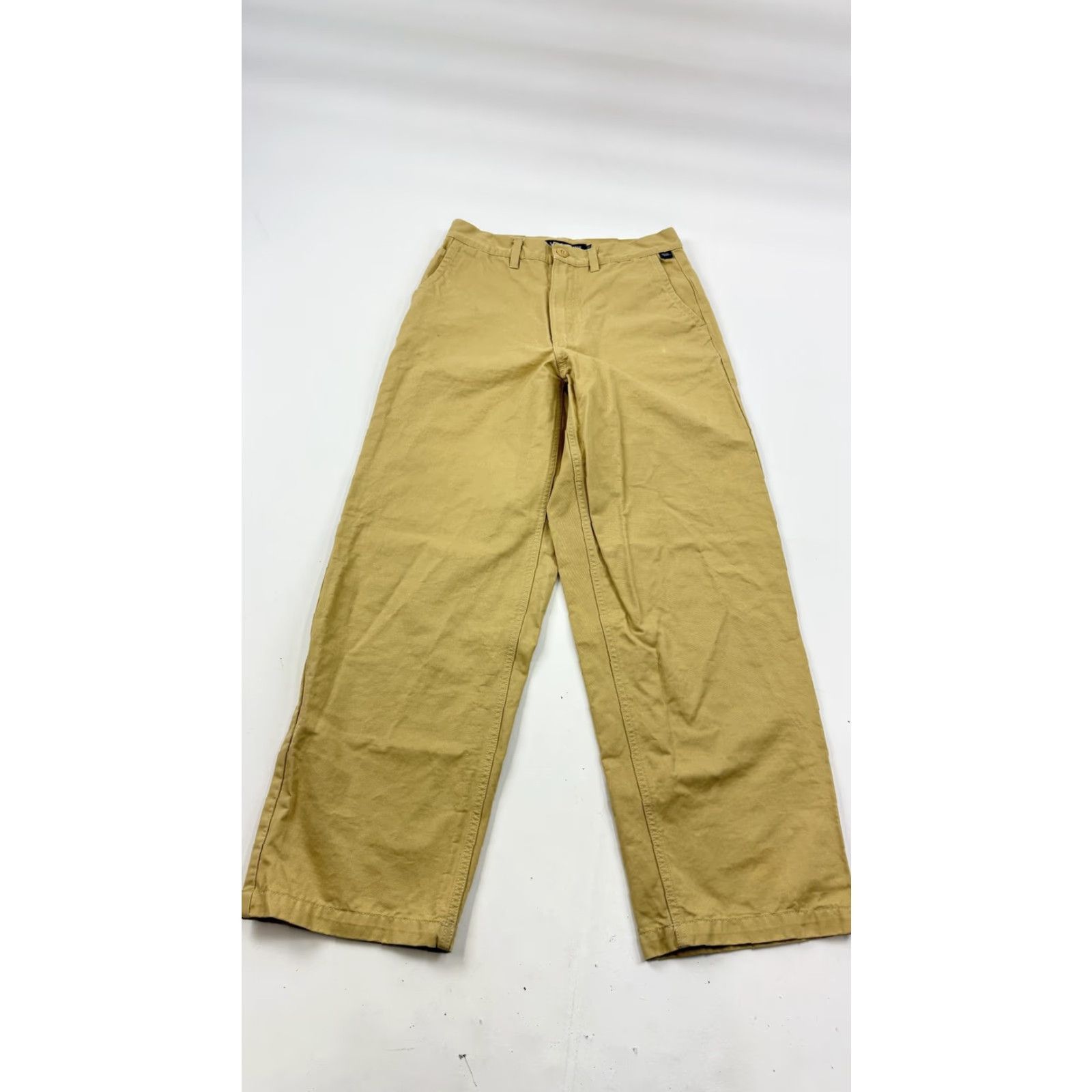 Vans VANS Chino Pants Mens 29 Khaki Baggy Fit Casual Skatewear Street Authentic Mens Size US 29 - 2 Thumbnail