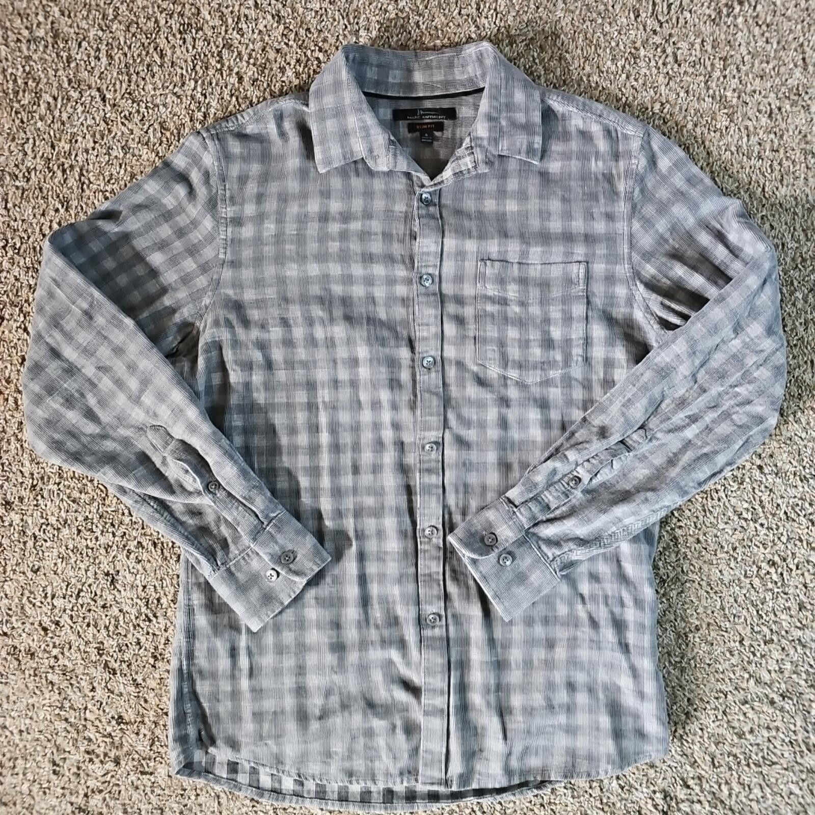Marc Anthony Marc Anthony Slim Fit S Button Up Shirt Size US S / EU 44-46 / 1 - 1 Thumbnail