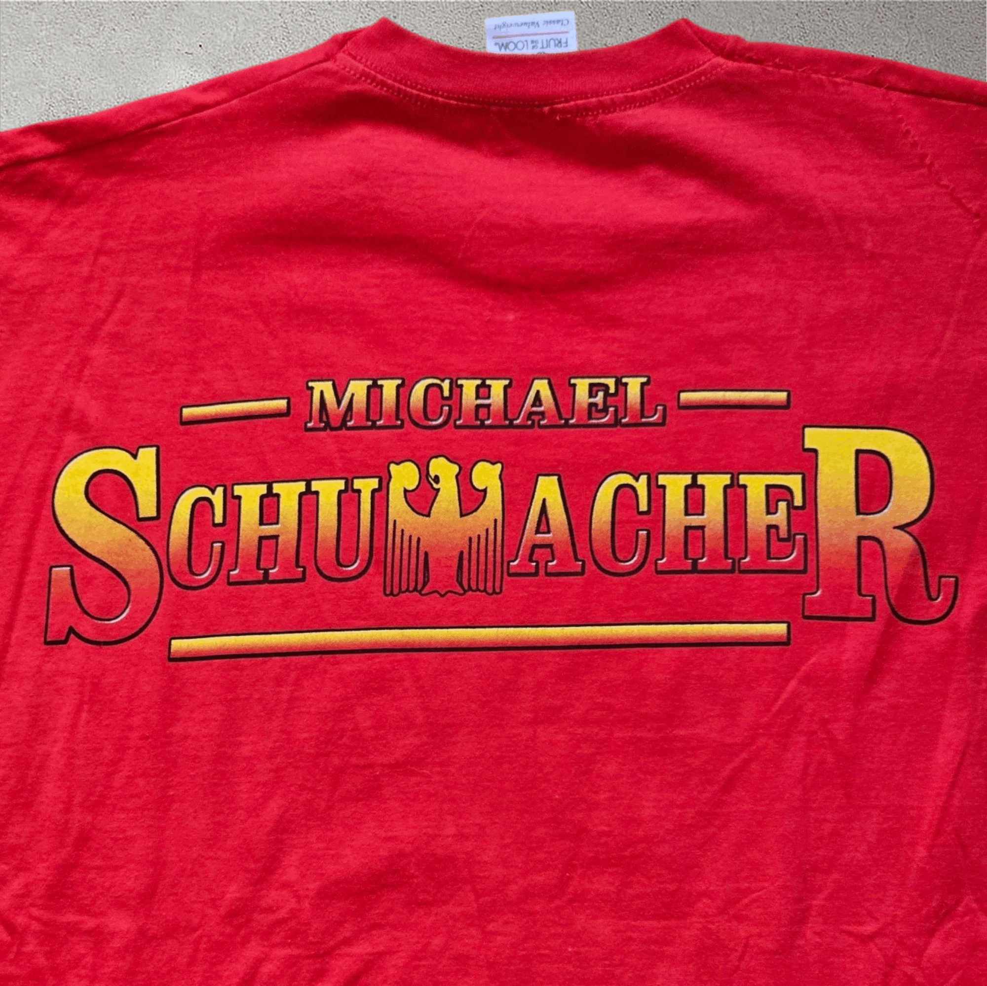 Ferrari × Formula 1 × Vintage Michael Schumacher Vintage Tee Size US L / EU 52-54 / 3 - 4 Thumbnail
