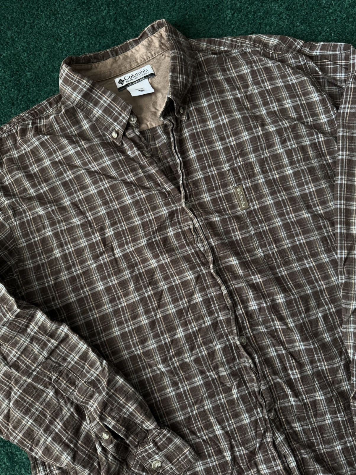 Columbia Columbia Button-Down Flannel / Plaid Shirt Size US XL / EU 56 / 4 - 1 Thumbnail