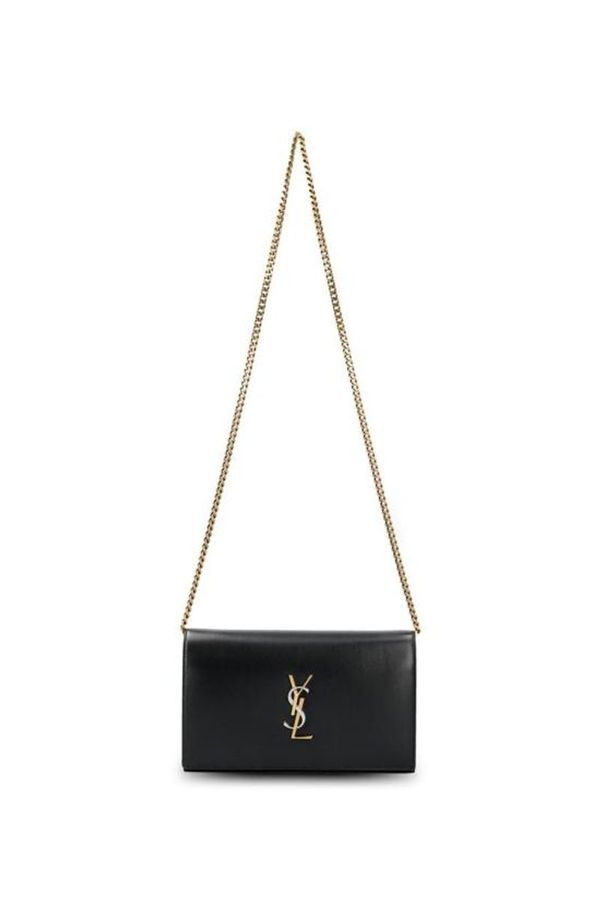 Saint Laurent Paris o1s1wg110125 747464 Size: OS / Cassandre Chain Wallet Black Size ONE SIZE - 1 Thumbnail