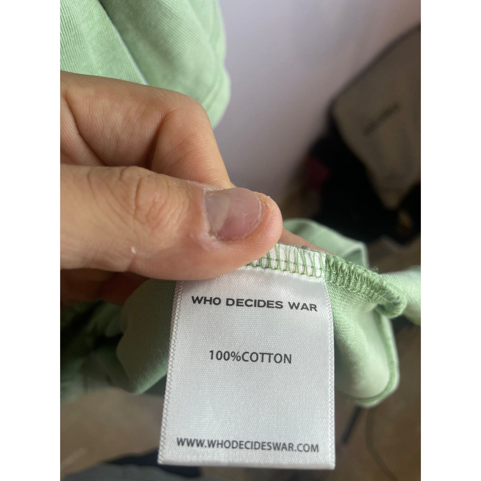 Who Decides War WDW Green Arch Tee Used XXL Size US XXL / EU 58 / 5 - 4 Thumbnail