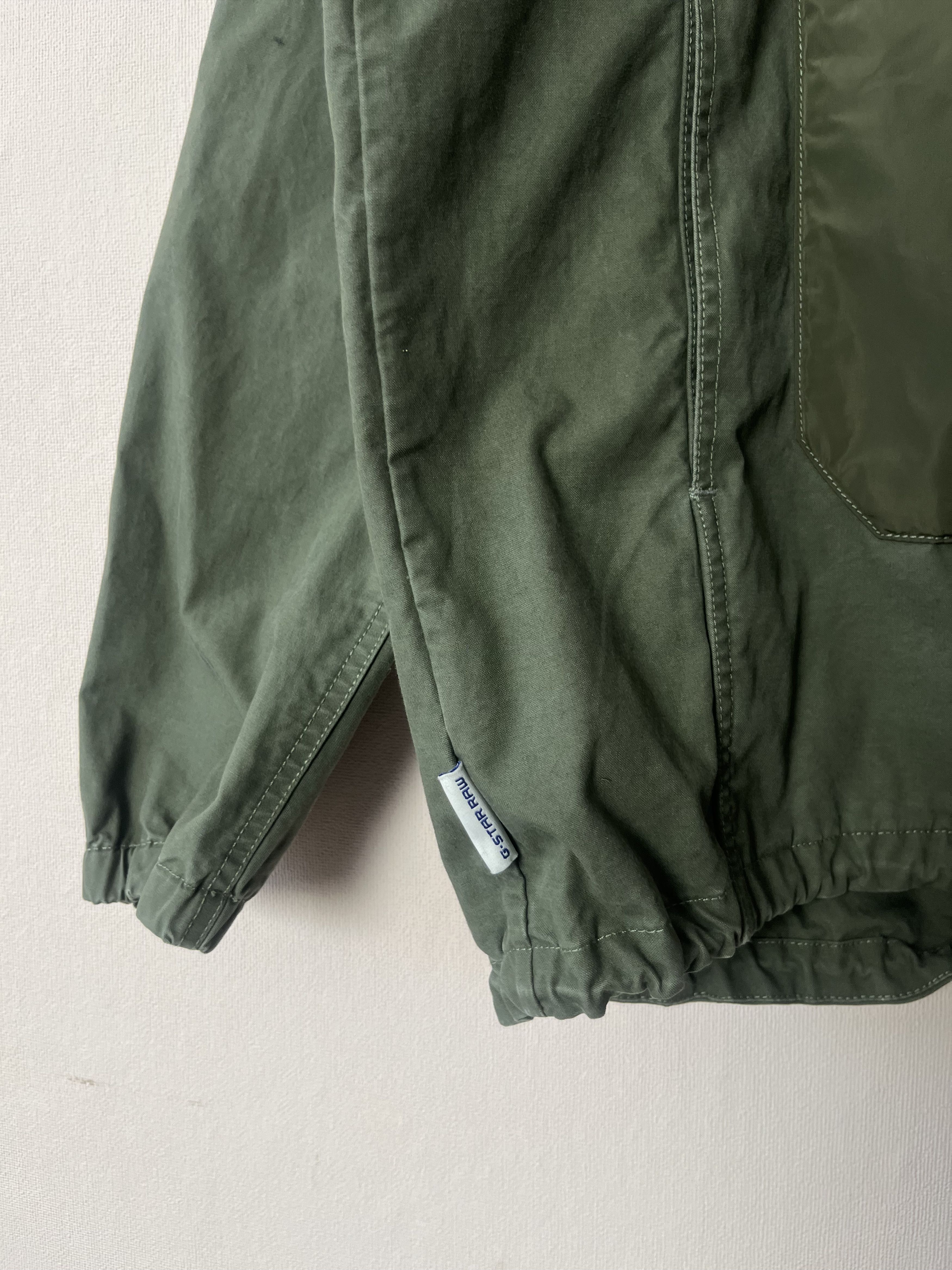 G-Star G Star Anorak Hooded Zip Up pocket Jacket Sample Green Size US M / EU 48-50 / 2 - 2 Thumbnail