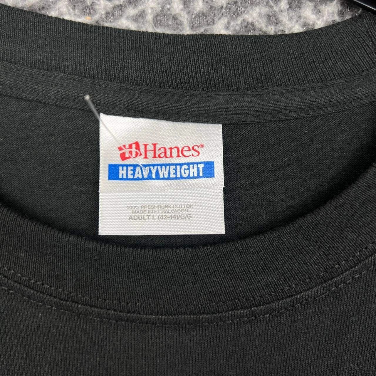 Hanes Job For A Cowboy Shirt Men Black Hanes Crew Neck Cotton L Size US L / EU 52-54 / 3 - 4 Thumbnail