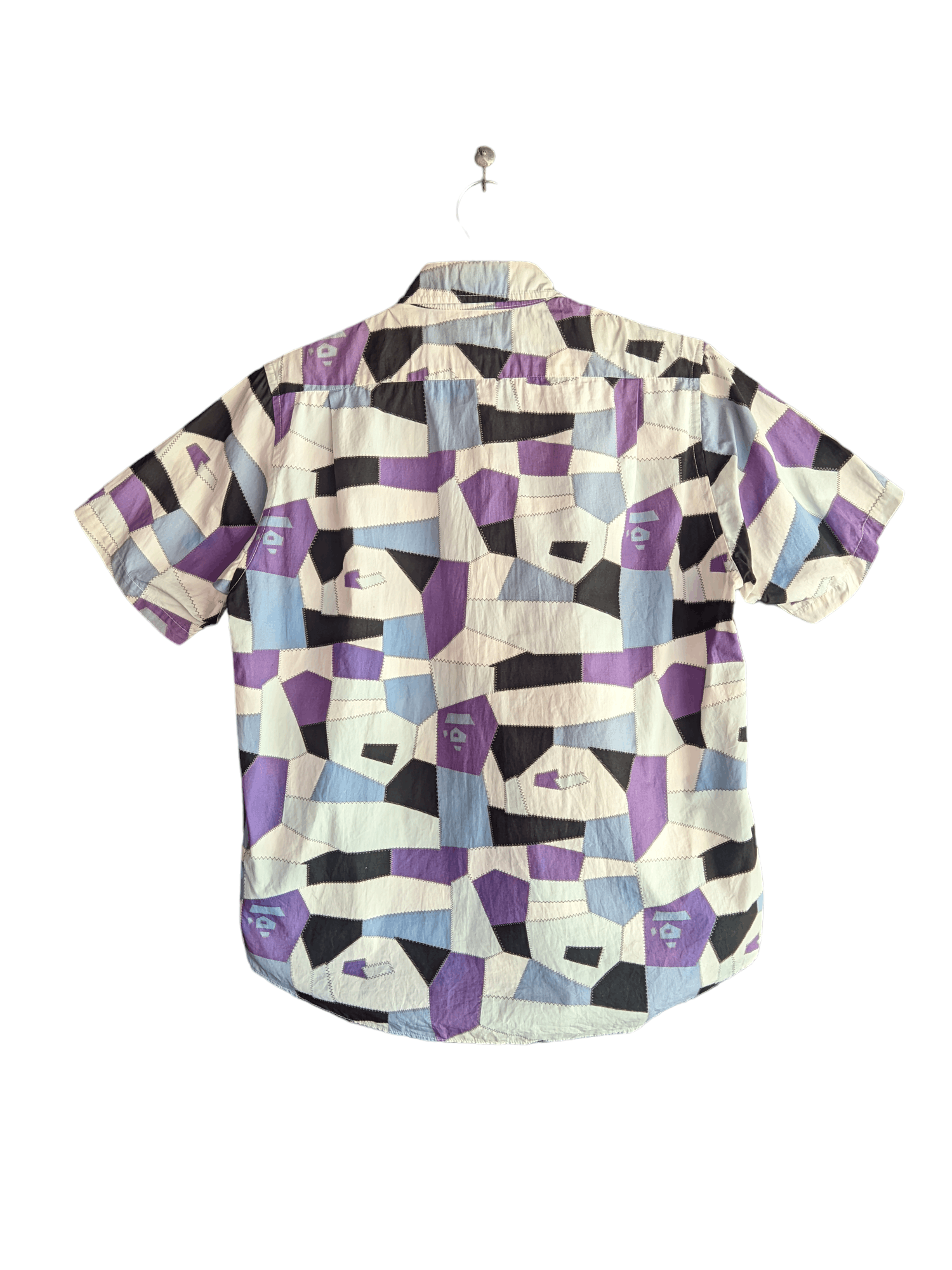 Bape Patchwork Button Up S/S Shirt A Bathing Ape Size US S / EU 44-46 / 1 - 2 Thumbnail
