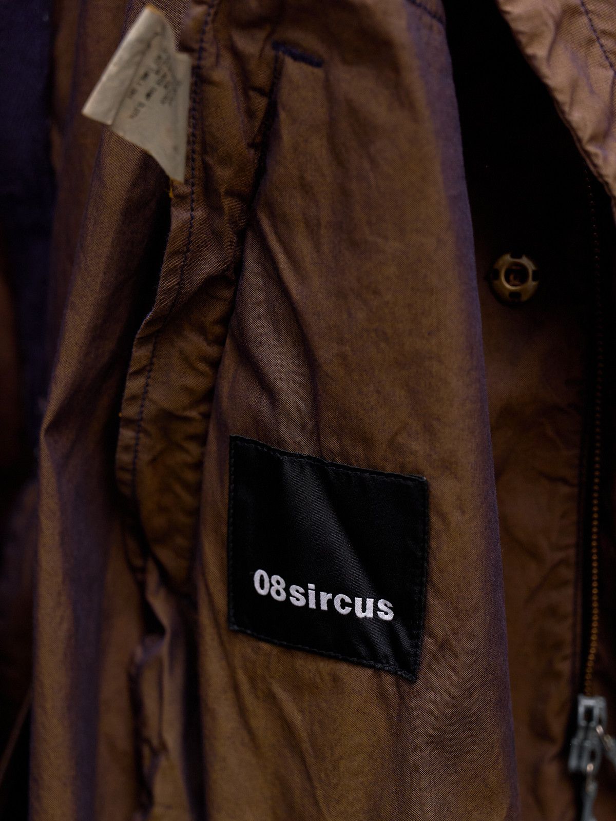 08sircus 08sircus Glossy Fabric Nylon Trench Coat Size US M / EU 48-50 / 2 - 5 Thumbnail