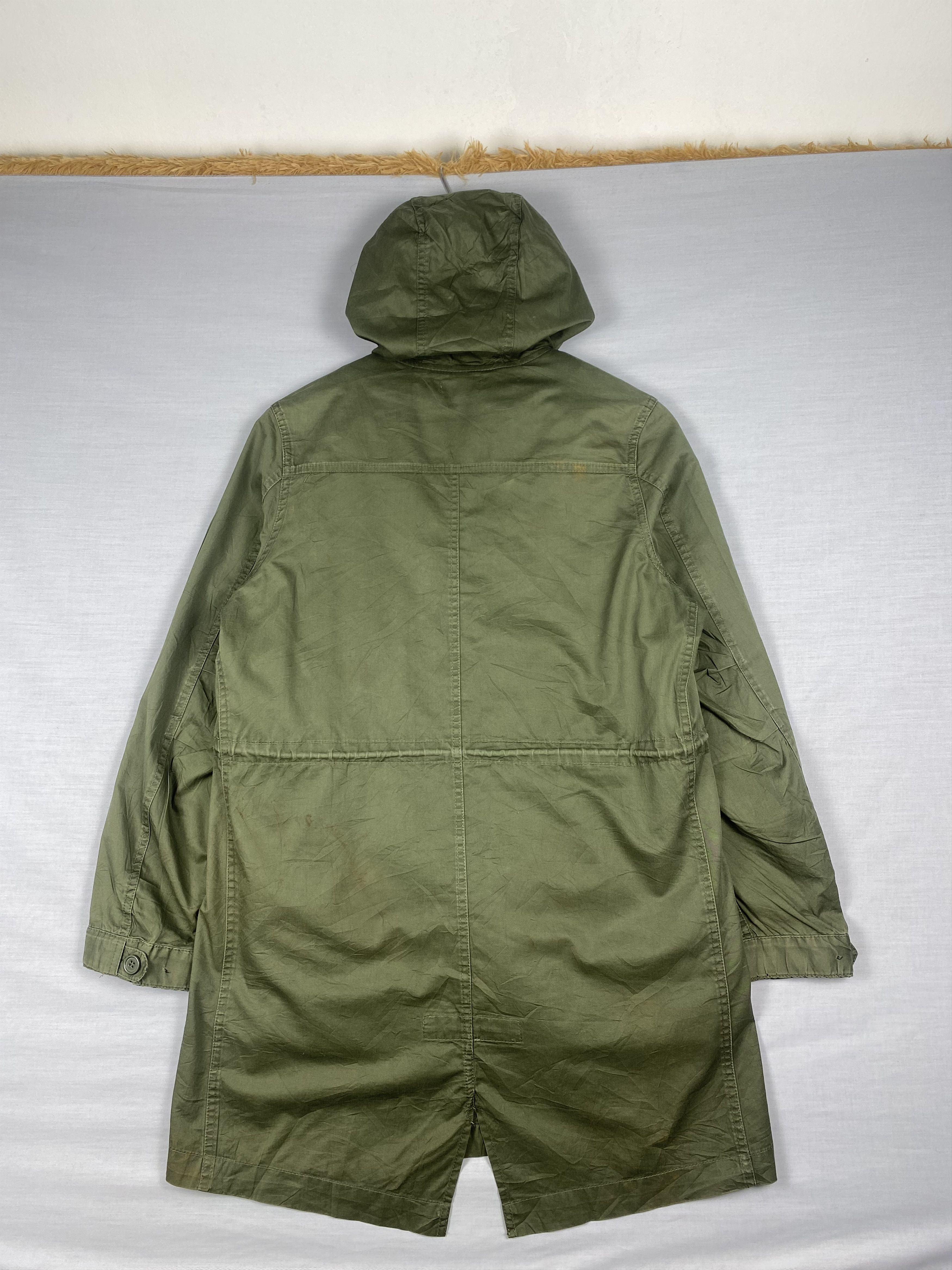 Japanese Brand Vintage Japanese Quilted Lining Zip Up Parka Jacket Size US M / EU 48-50 / 2 - 5 Thumbnail