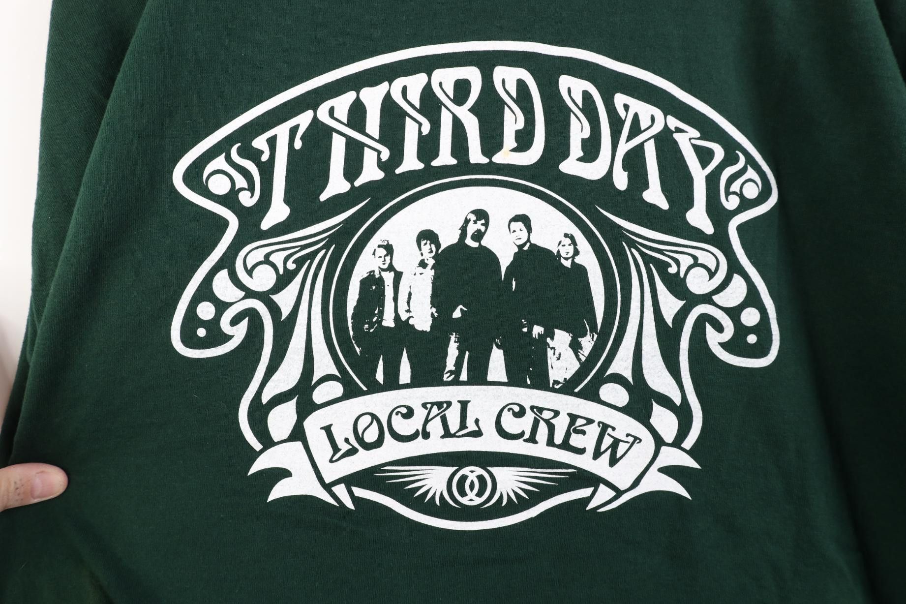 Vintage Vintage Y2K 2003 Crew Come Together Third Day Band T-Shirt Size US XXL / EU 58 / 5 - 10 Thumbnail