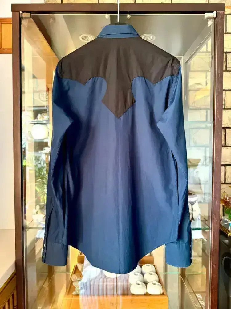 Saint Laurent Paris Sz 38 Saint Laurent Paris 13AW Joint Western Shirt Size US S / EU 44-46 / 1 - 3 Thumbnail