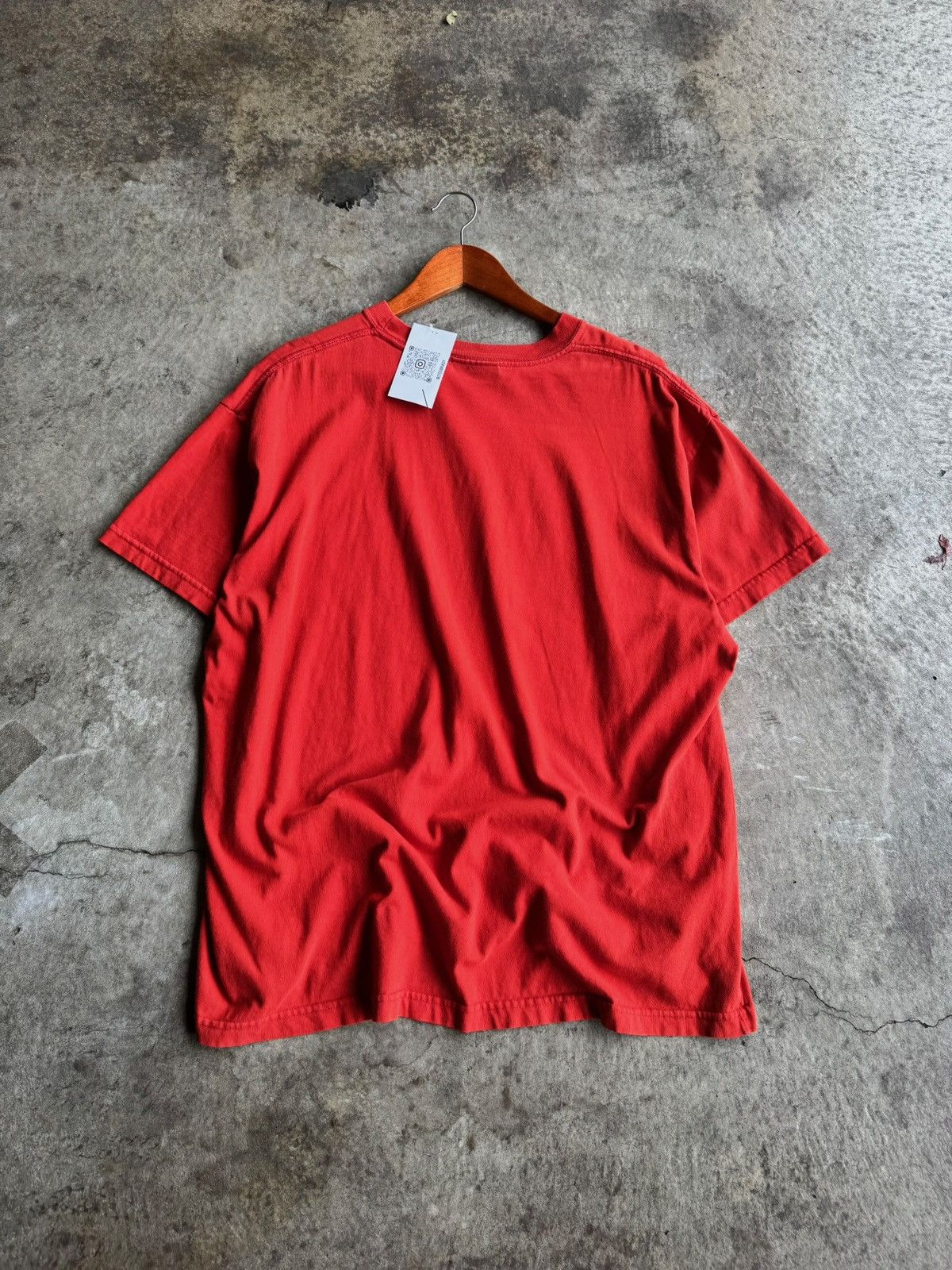 Levi's × Vintage Sick Vintage y2k Skater Streetwear Red Levi tee Size US XL / EU 56 / 4 - 3 Thumbnail