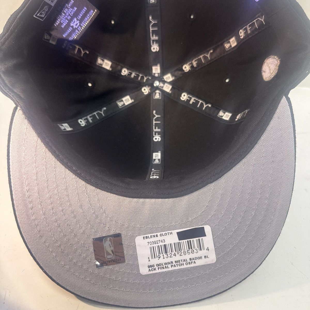 Other Golden State Warriors Men’s Hat Black New Era NBA SnapBack Size ONE SIZE - 10 Thumbnail