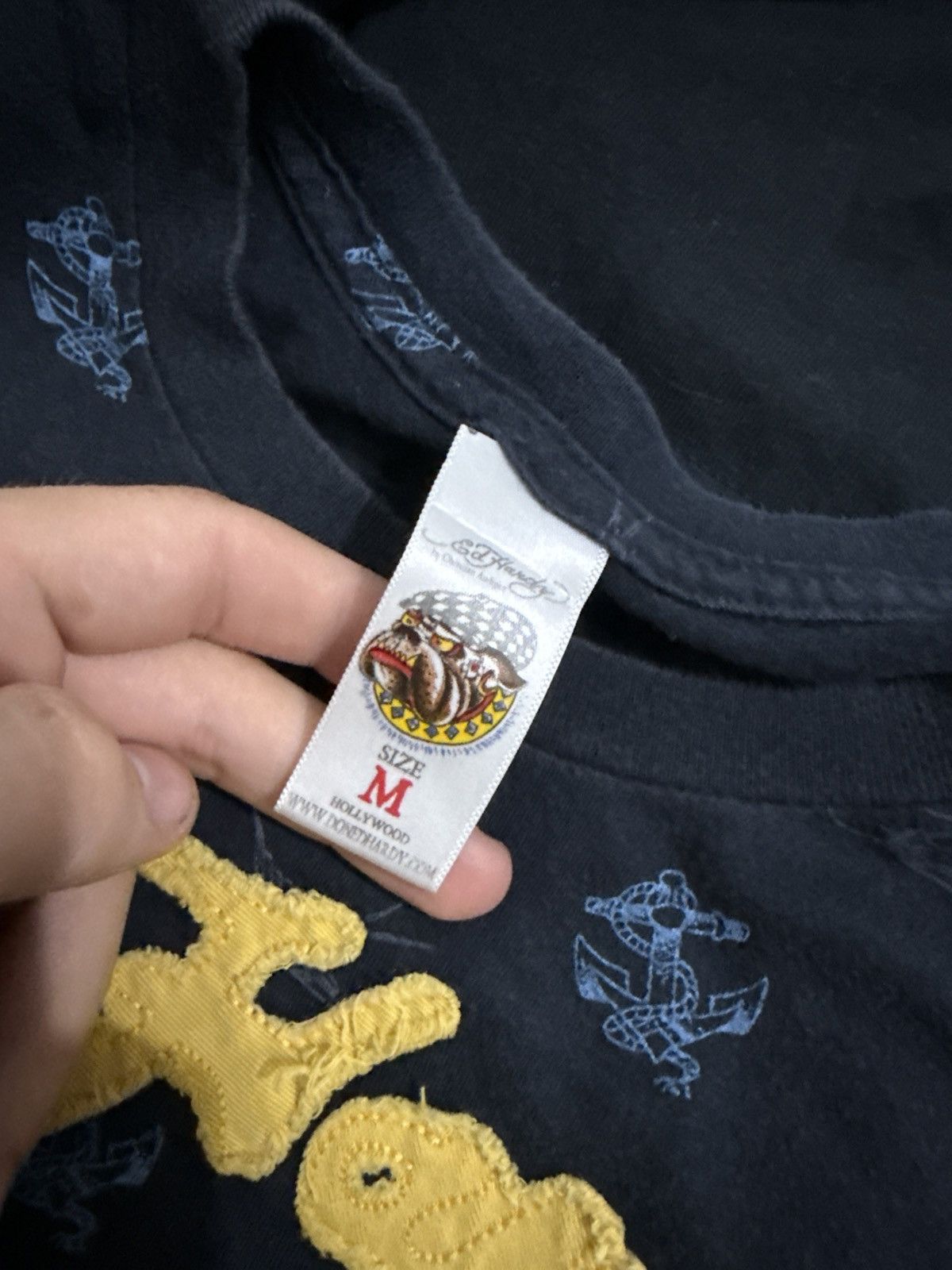 Ed Hardy Y2K Ed Hardy Skull Snake Eagle Print Tee Blue Size M Size US M / EU 48-50 / 2 - 6 Thumbnail