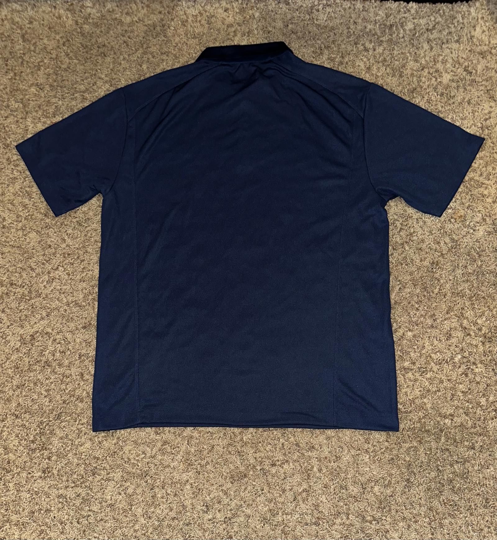Nike Nike Men’s Dri-Fit Bunge Blue Classic Polo Size US L / EU 52-54 / 3 - 6 Thumbnail