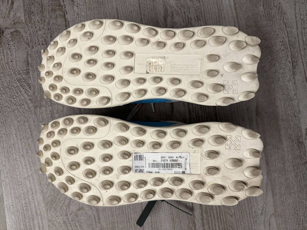 Off-White Off-White Odsy 1000 Mixed Media Low-Top Sneaker Size US 8 / EU 41 - 9 Thumbnail
