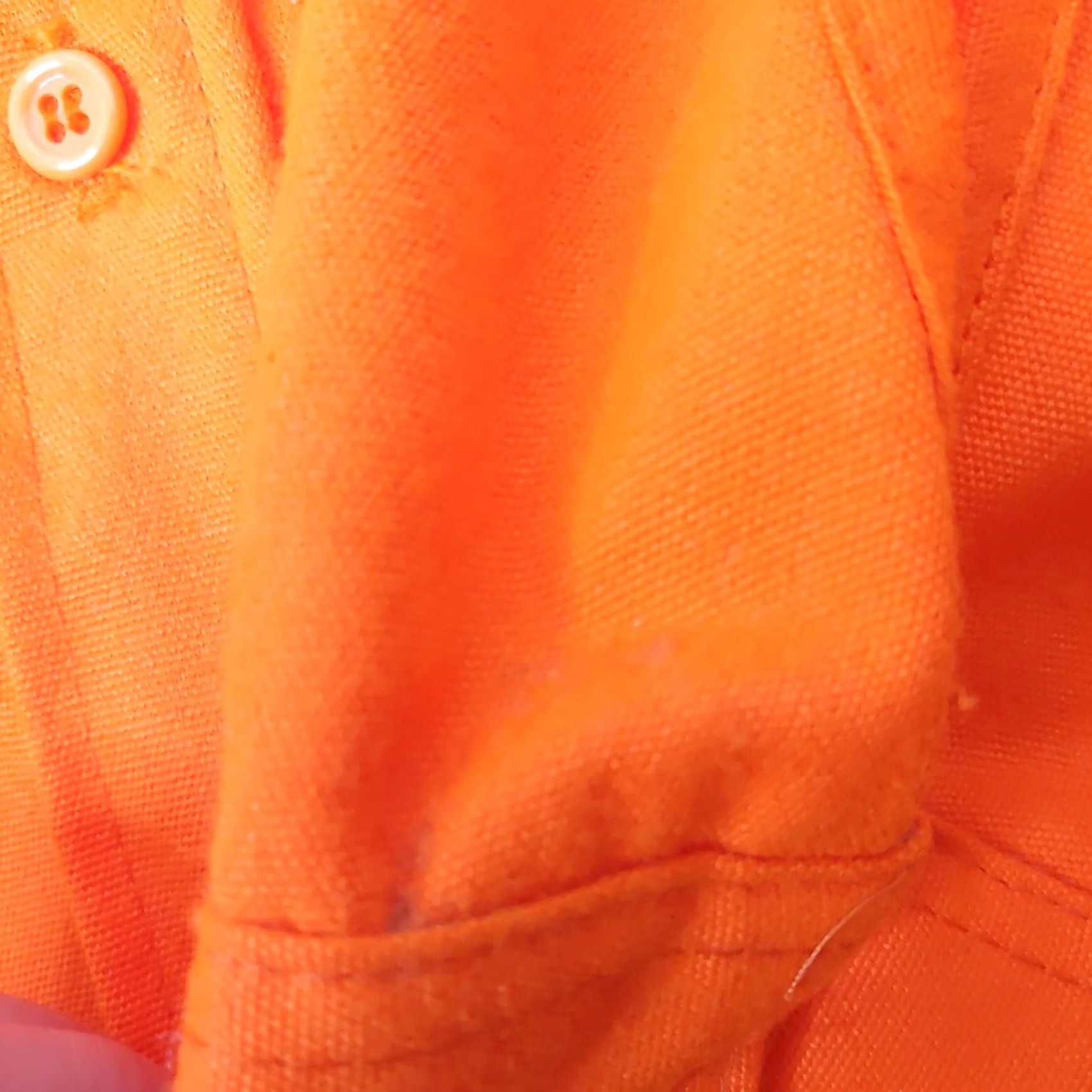 Vintage VINTAGE Sport King Hunting Shirt M Orange Blaze Safety Hunt Field United States 100% Acrylic Button-Up Long Sleeve Collared Pocketed Men Adult Regular Size US M / EU 48-50 / 2 - 7 Thumbnail