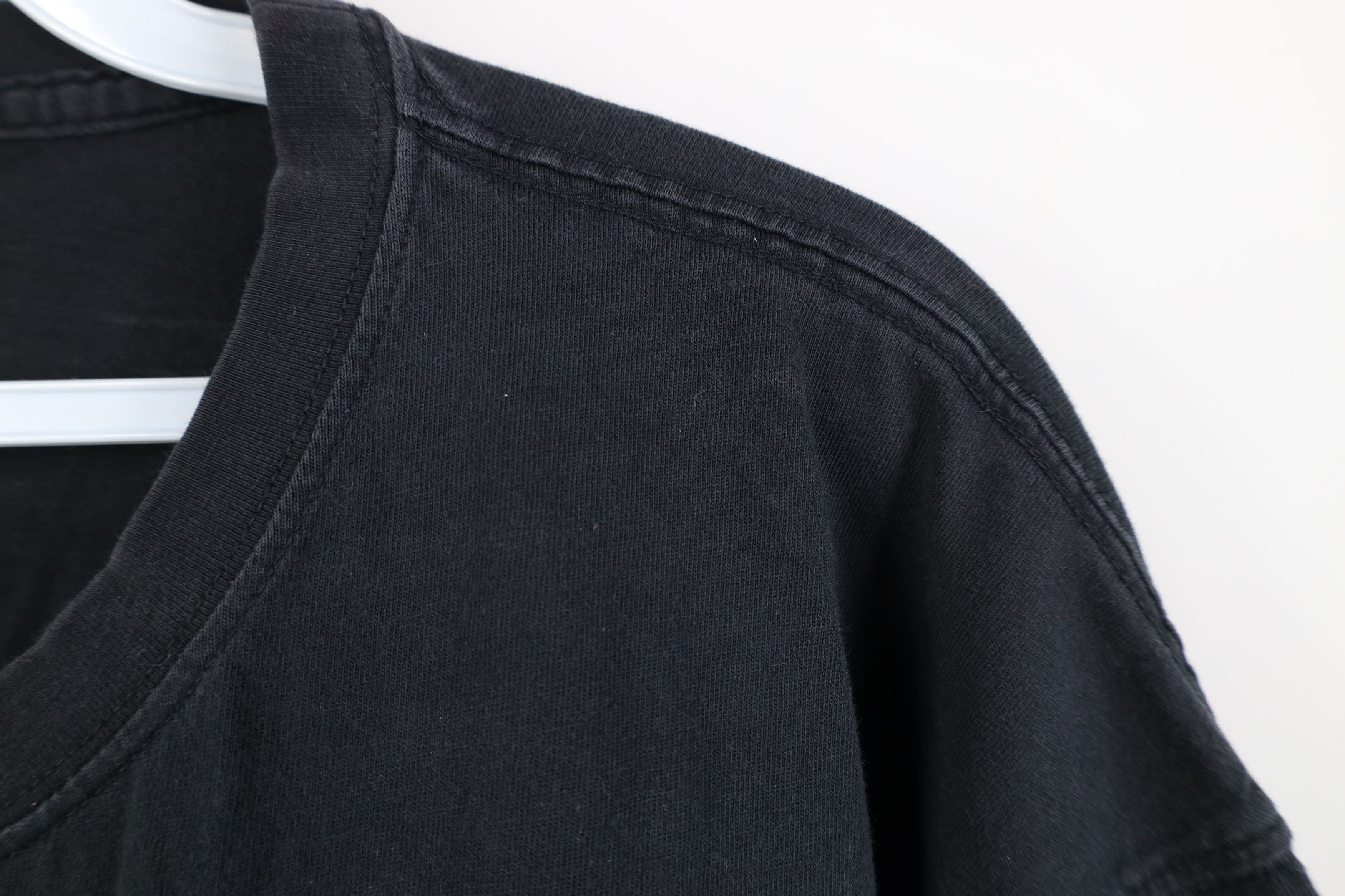 L.L. Bean Vintage Y2K LL Bean Blank Cotton Pocket T-Shirt Black Size US XXL / EU 58 / 5 - 5 Thumbnail
