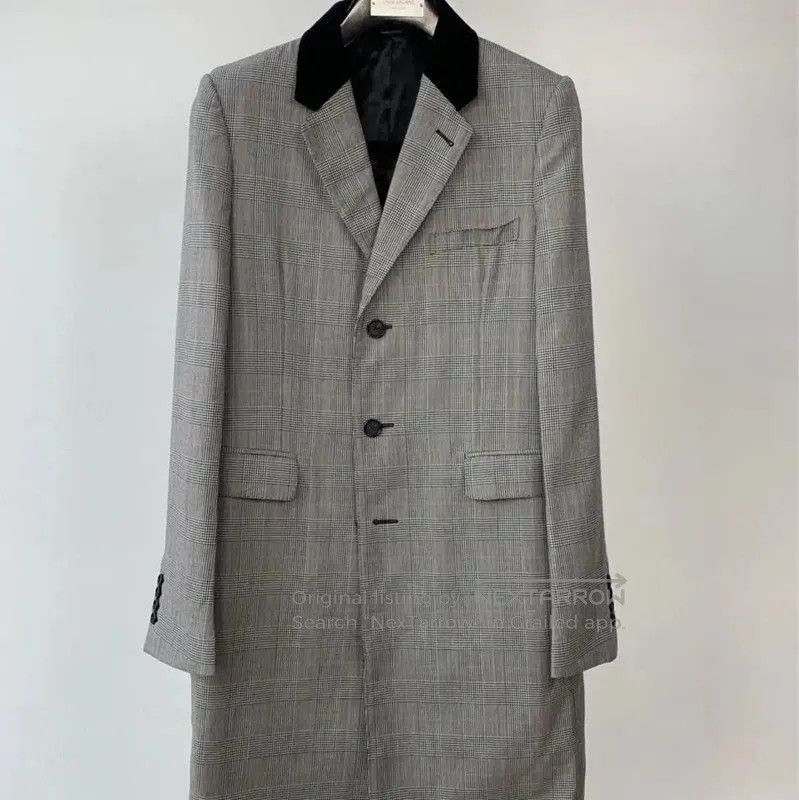 Alexander McQueen Alexander McQueen Gray Wool Men's Overcoat . Size US M / EU 48-50 / 2 - 1 Thumbnail