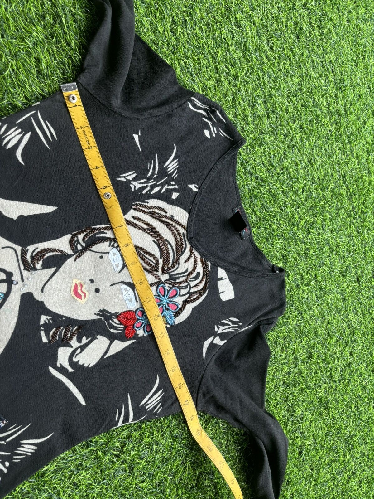 Hysteric Glamour Y2k Oustooc Barcelona Women's Longsleeve Size M / US 6-8 / IT 42-44 - 9 Thumbnail