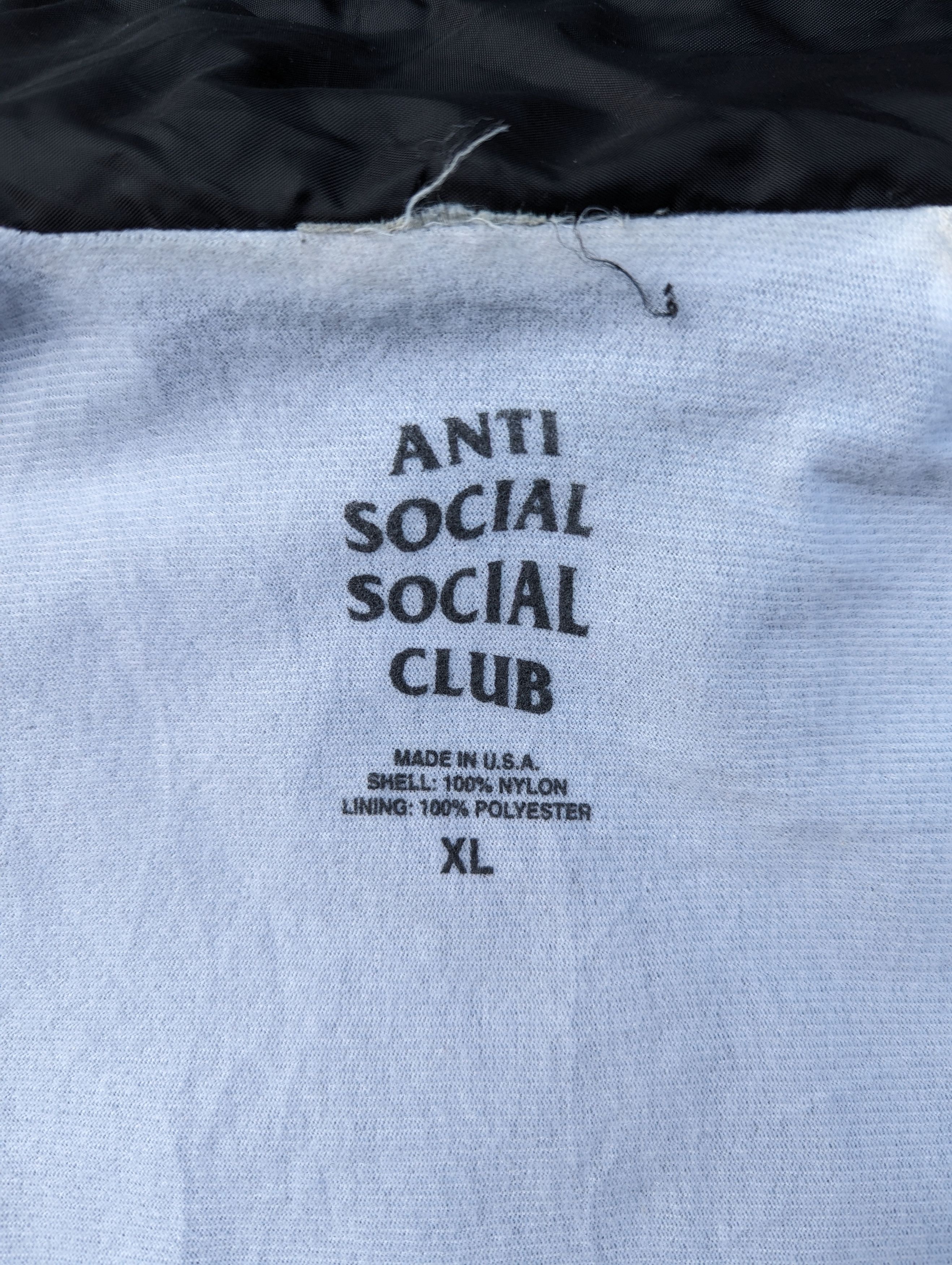 Anti Social Social Club ANTI SOCIAL SOCIAL CLUB COACH JACKET Size US XL / EU 56 / 4 - 10 Thumbnail
