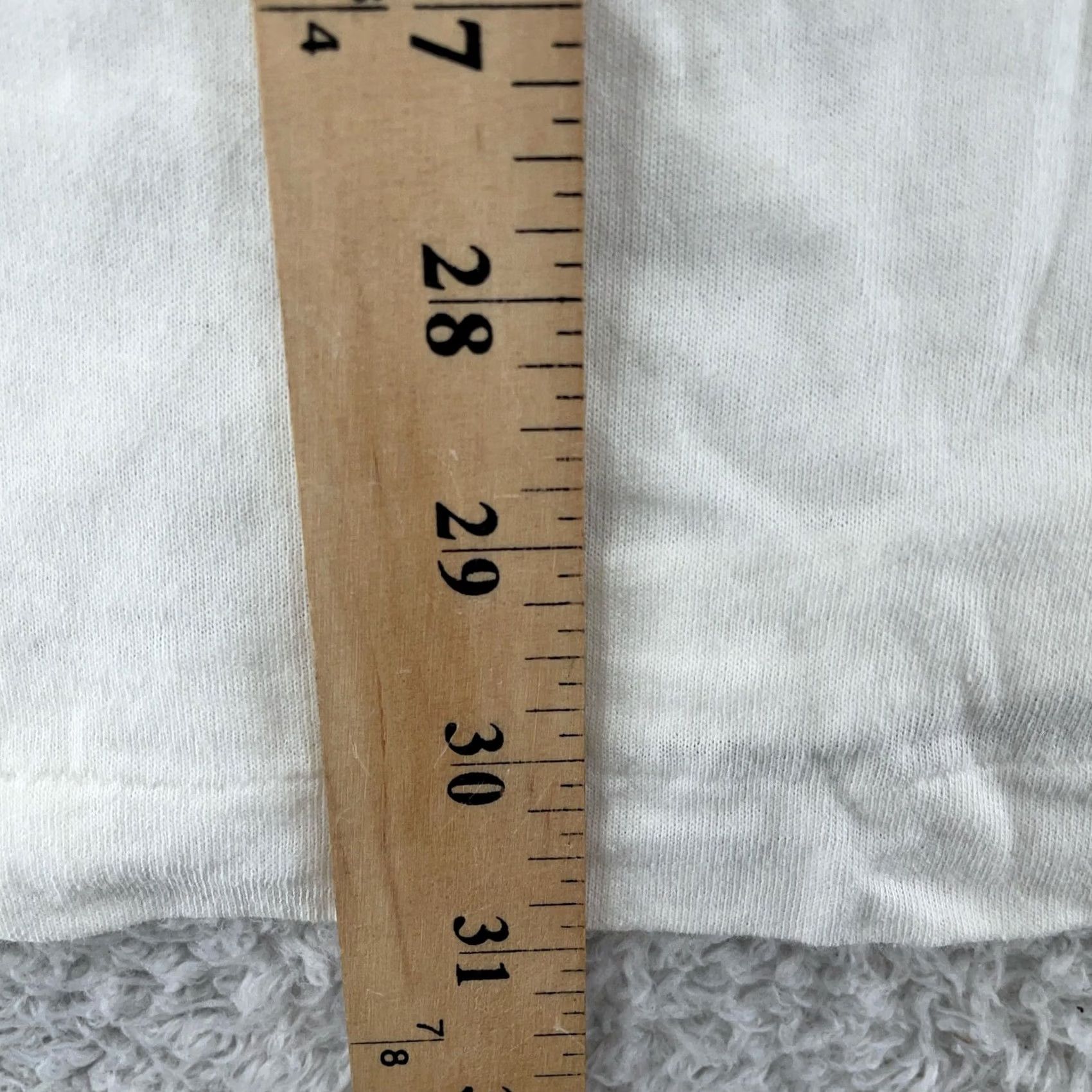 Hanes VINTAGE Hanes Shirt Mens M White Crew Neck Short Sleeve Cotton T-Shirt Plain Tee Size US M / EU 48-50 / 2 - 6 Thumbnail