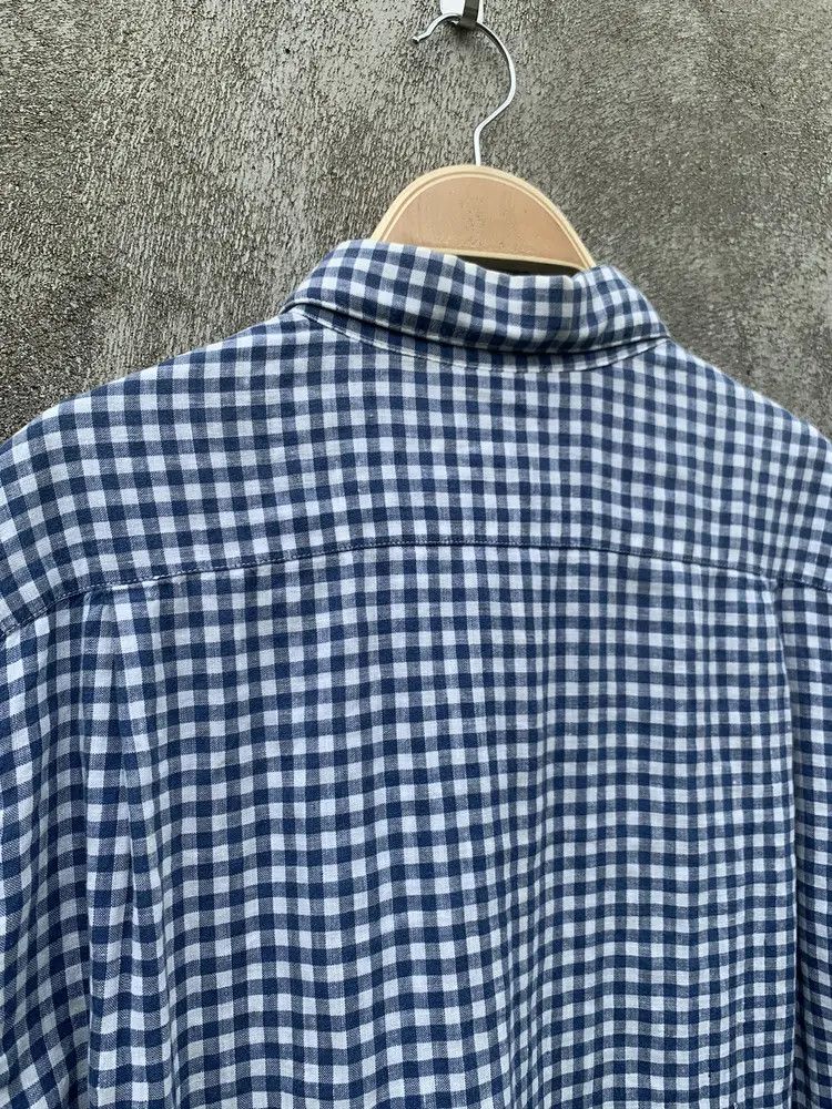 Margaret Howell MHL Gingham checkered button down shirt Size US M / EU 48-50 / 2 - 7 Thumbnail