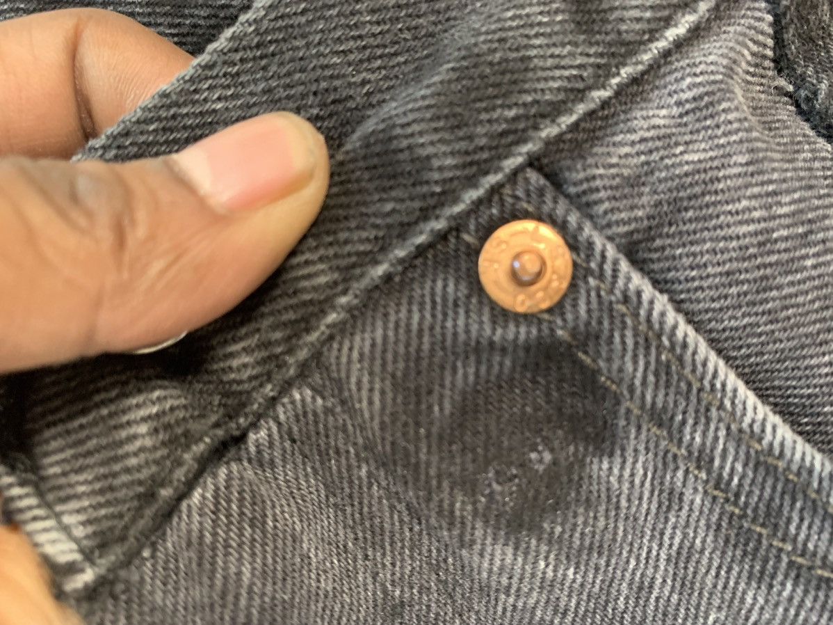 Levi's upcycled levis hand stitch printed baggy fit denim Size US 30 / EU 46 - 6 Thumbnail