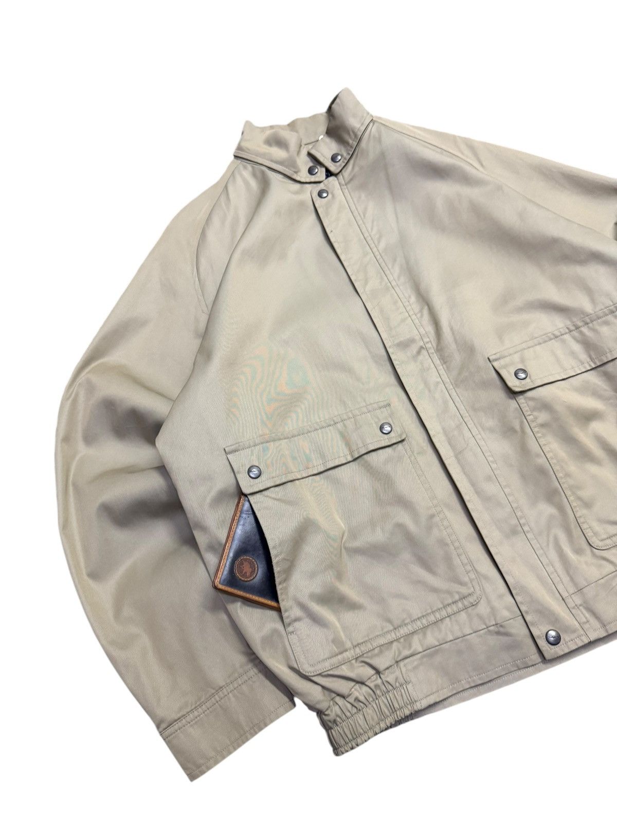 Burberry Vintage 90s Burberrys Prorsum Bomber Jacket Novacheck Size US L / EU 52-54 / 3 - 4 Thumbnail