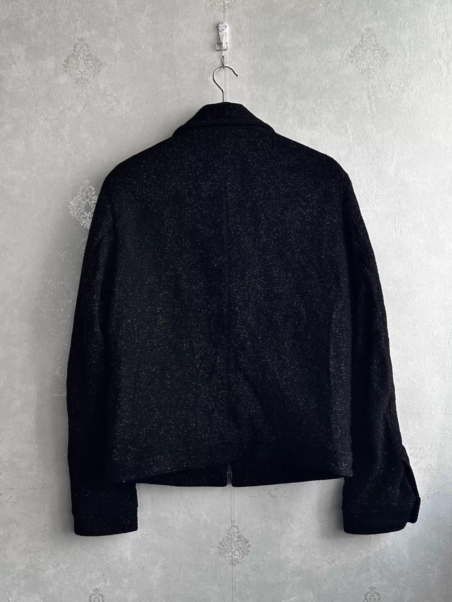 Alexander McQueen Alexander McQueen Silver Thread Wool Pocket Jacket Size XL / US 12-14 / IT 48-50 - 3 Thumbnail