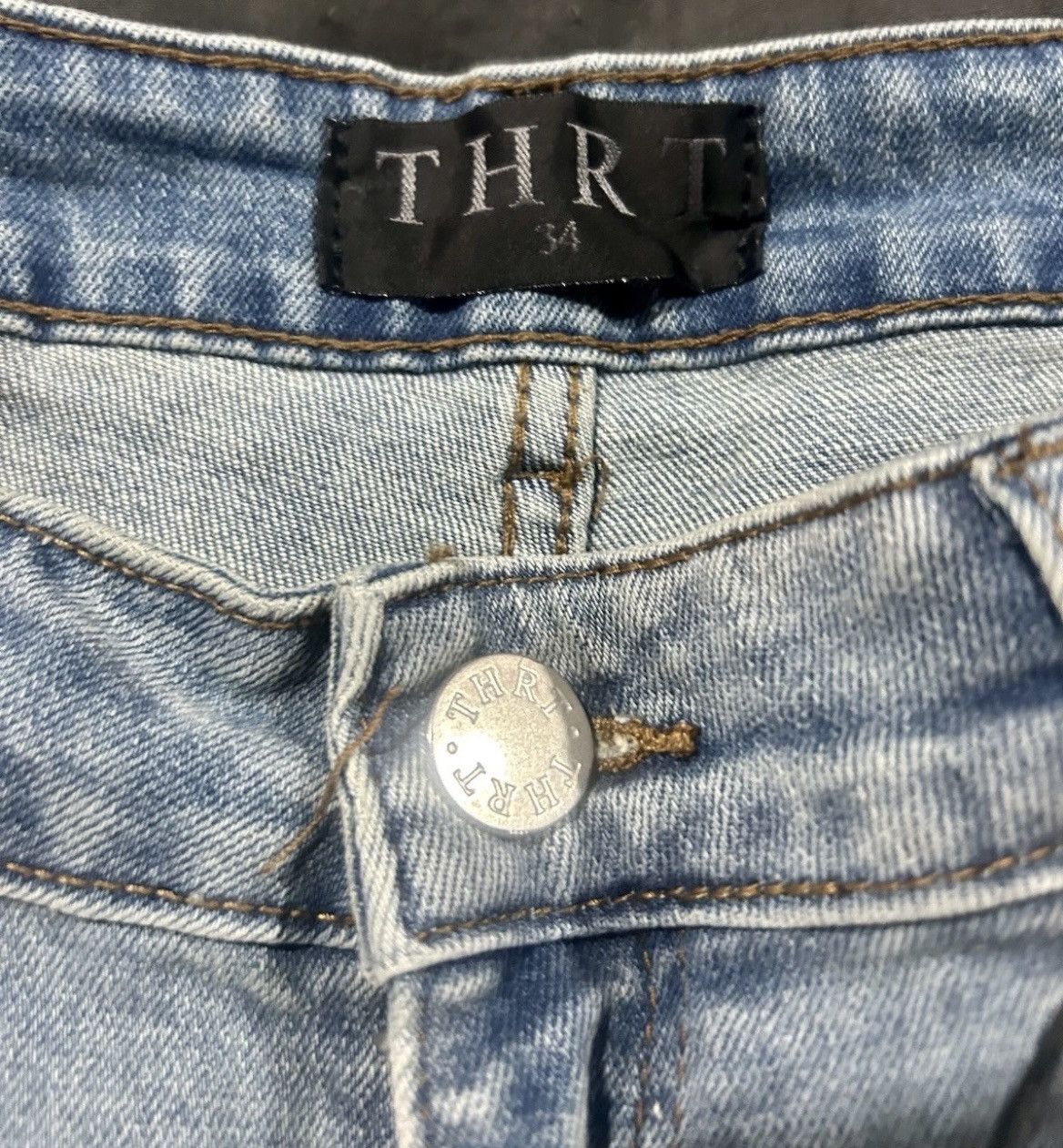 Other THRT Denim - "Highest Heights" graphic patch slim jeans s34 Size US 34 / EU 50 - 10 Thumbnail