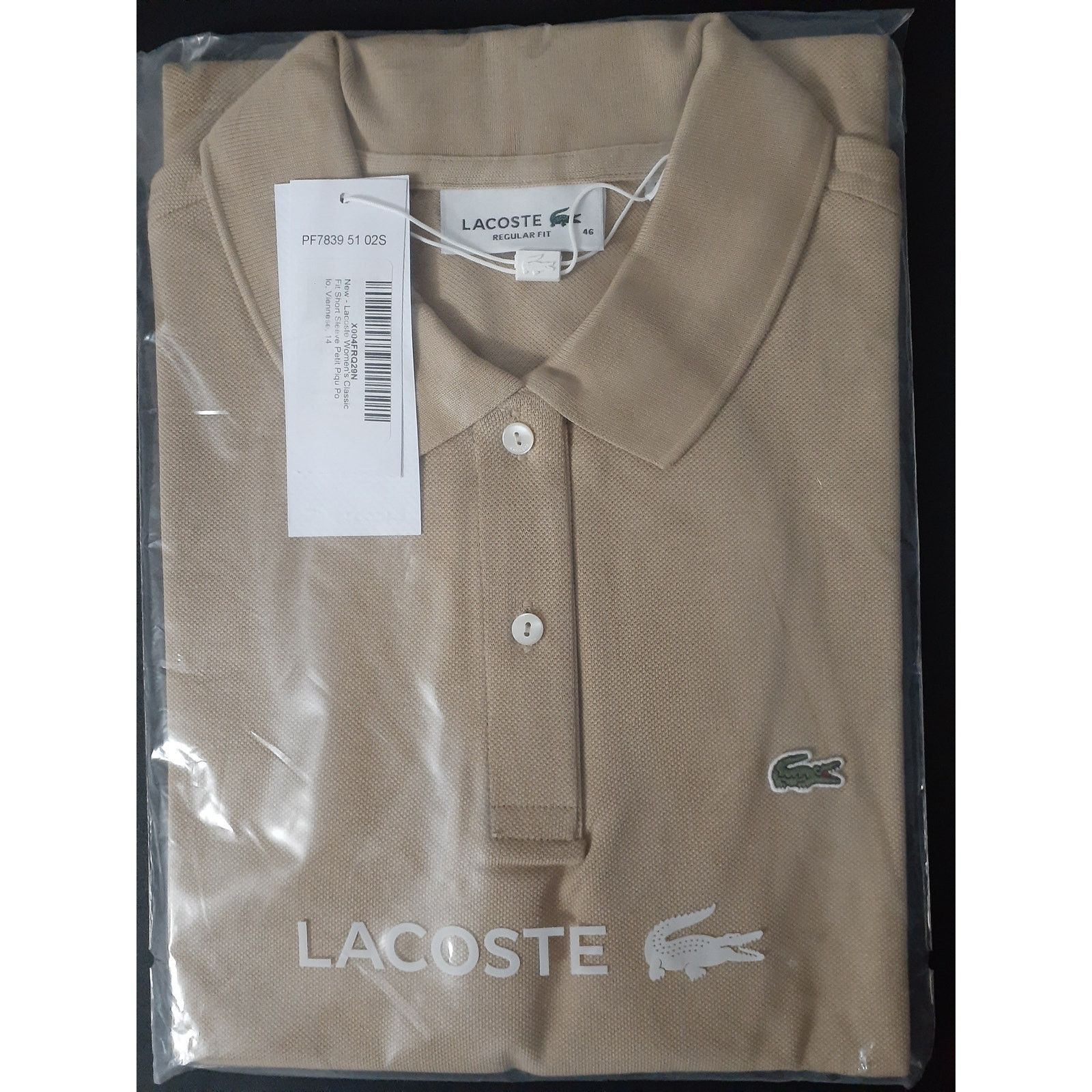Lacoste Lacoste Women's Regular Fit Soft Cotton Petit Pique Polo 14 Size XL / US 12-14 / IT 48-50 - 2 Thumbnail