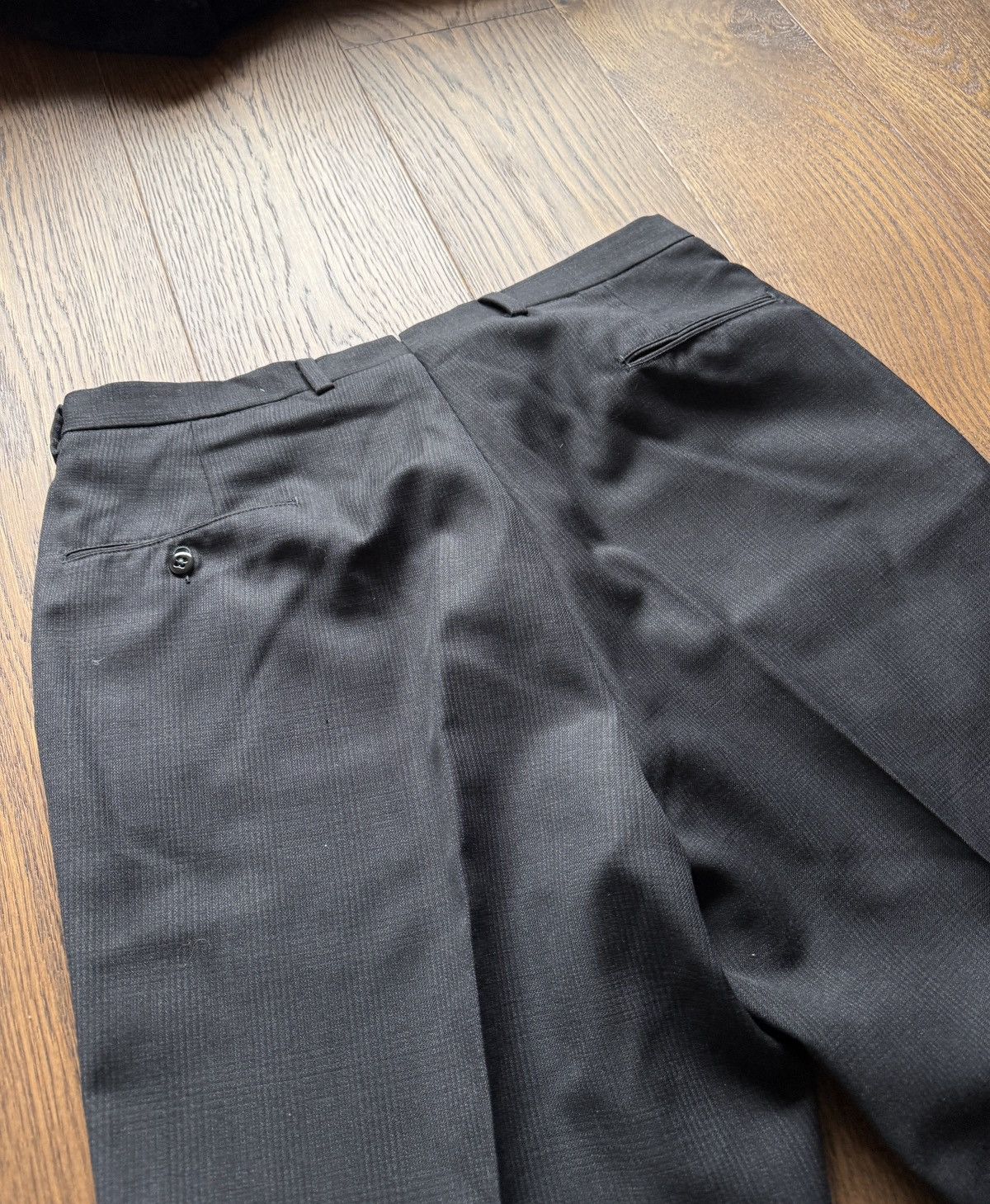 Vintage Vintage 50s Knit Wool Trousers Size US 35 - 9 Thumbnail