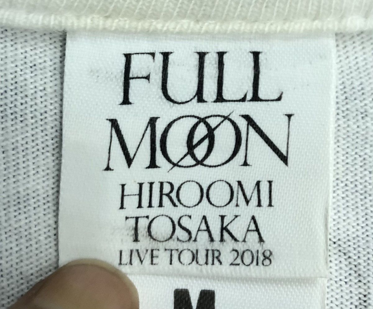 Band Tees Full Moon Hiroomi Tosaka Live Tour 2018 T-Shirt Size US M / EU 48-50 / 2 - 8 Thumbnail
