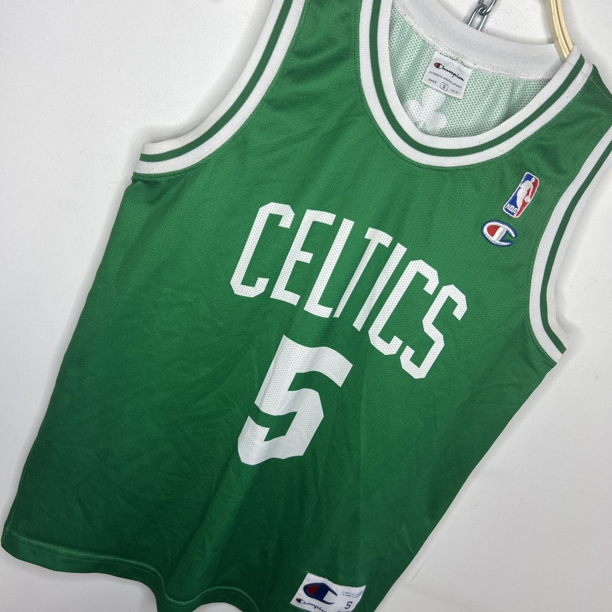 Champion Vintage Boston Celtics Garnett 5 NBA Basketball Jersey Size US S / EU 44-46 / 1 - 4 Thumbnail