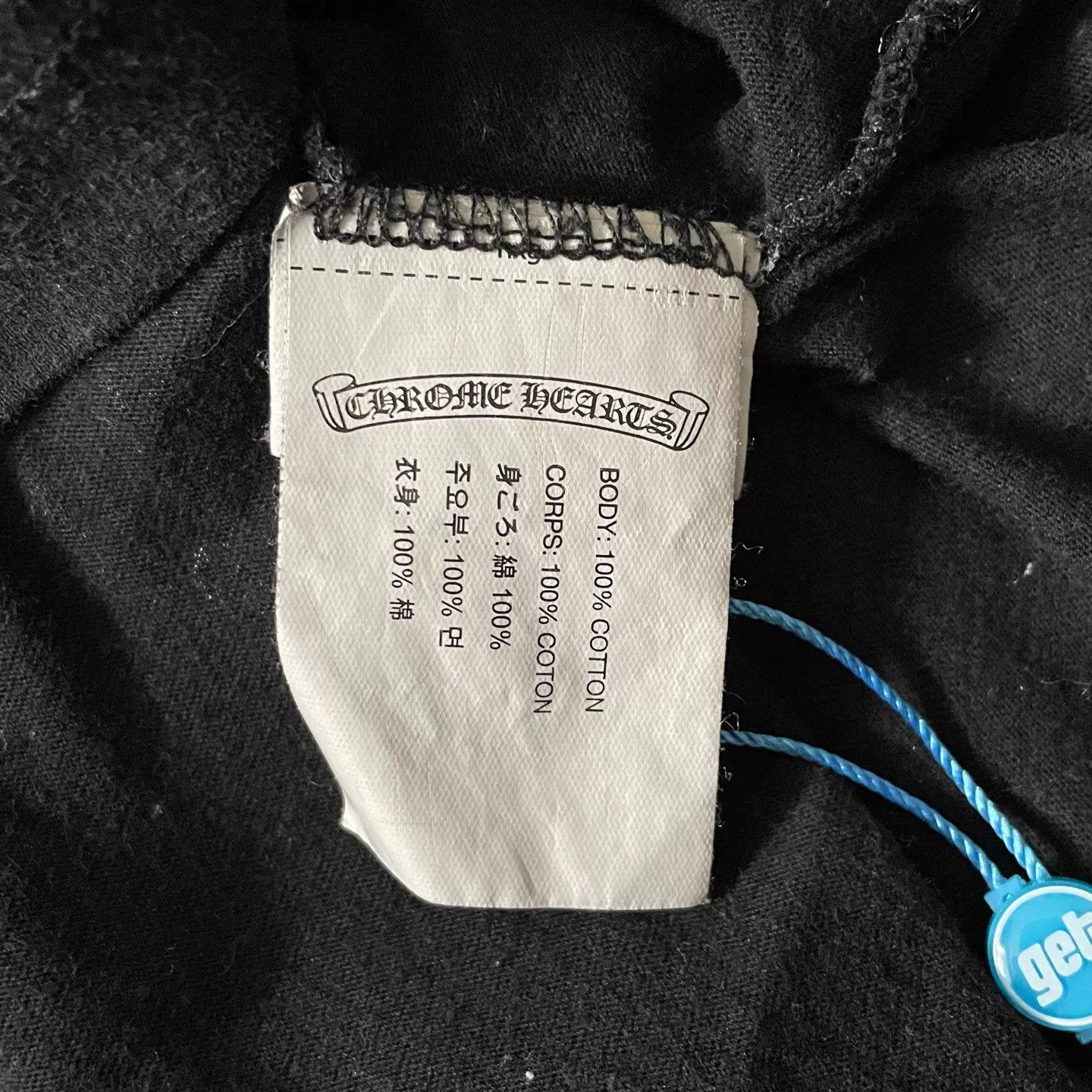 Chrome Hearts Chrome Hearts HK Limited Black Horse Shoe LS M 99N Size US M / EU 48-50 / 2 - 4 Thumbnail