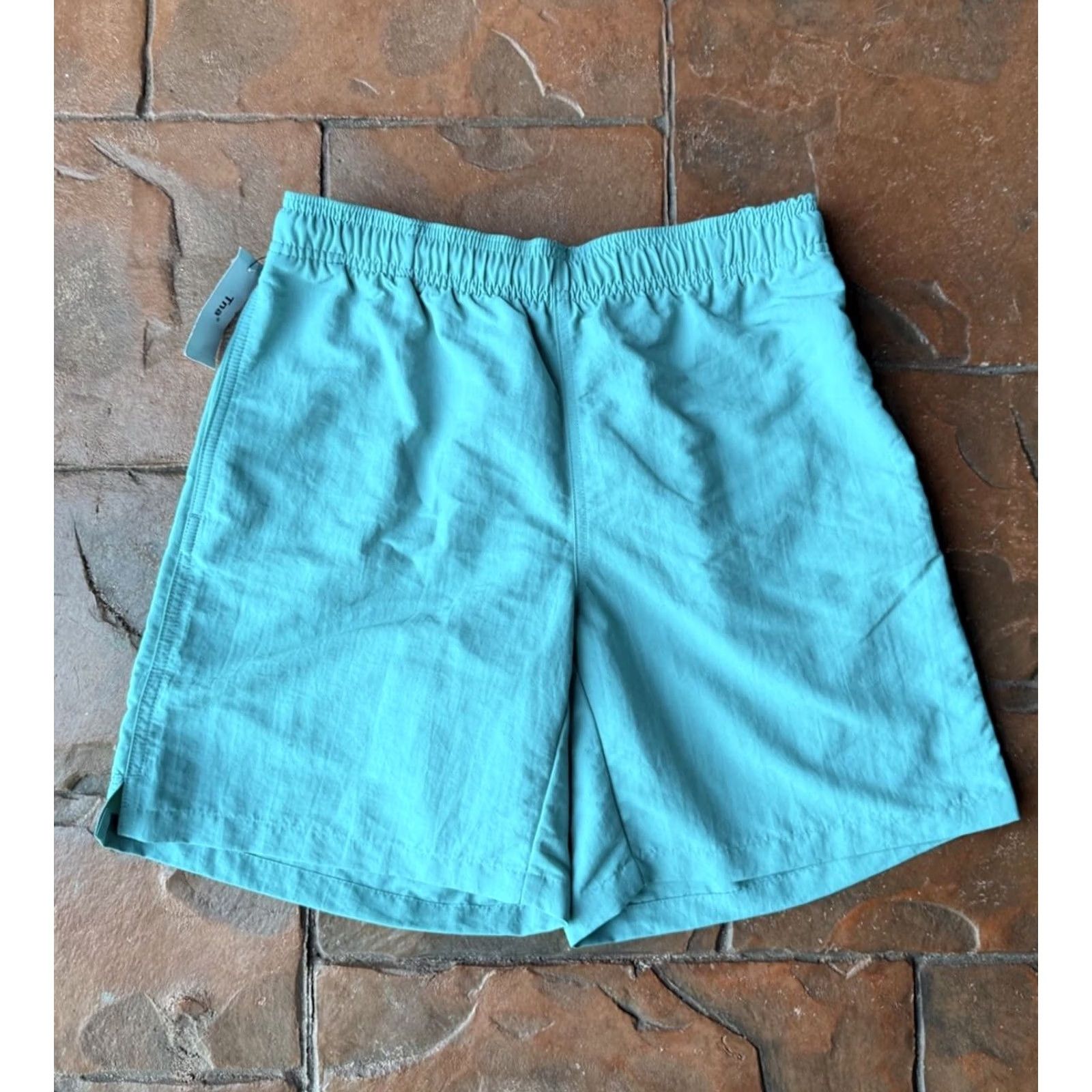 TNA VINTAGE NWT TNA Big Easy 7’’ Nylon Shorts Women’s XS Aqua Blue Drawstring Size 26" / US 2 / IT 38 - 3 Thumbnail