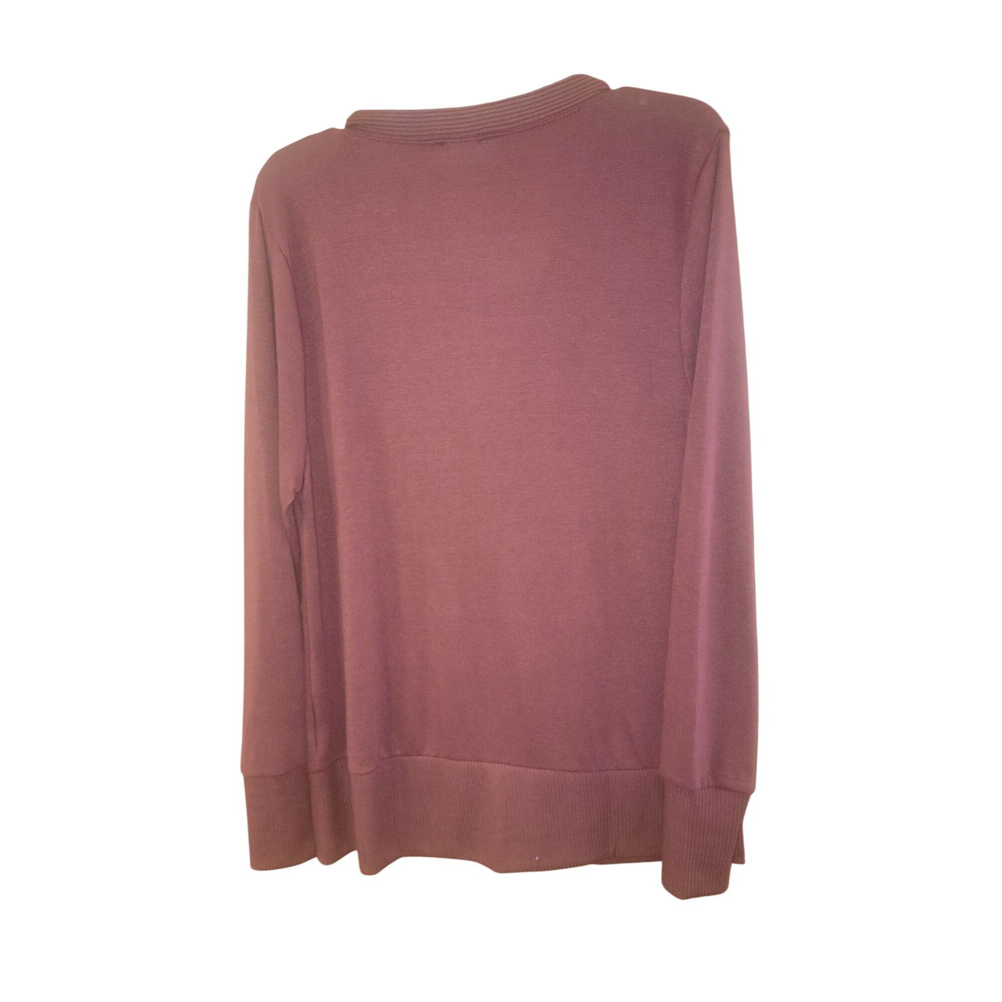 Other Zenana 1X Button-Down Burgundy Cardigan Sweater Size XL / US 12-14 / IT 48-50 - 5 Thumbnail